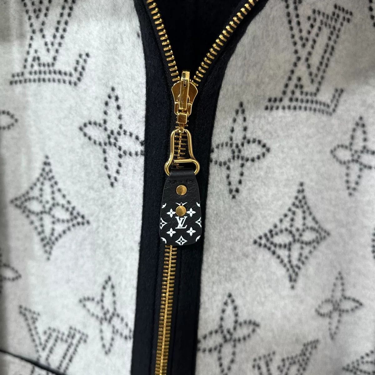 Louis Vuitton louis vuitton reversible black and white cape Size ONE SIZE - 6 Thumbnail
