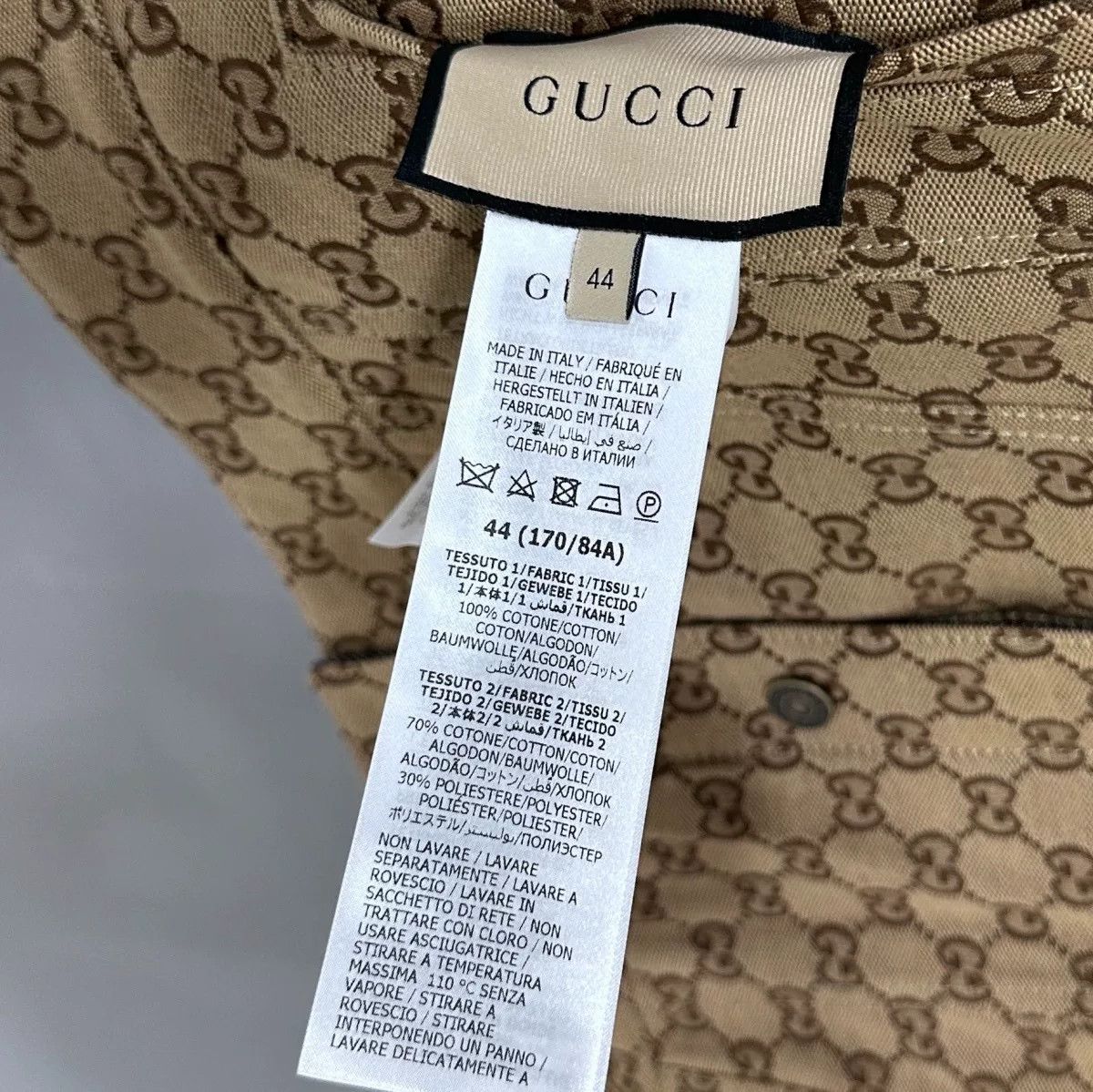 Gucci gucci monogram reversible denim jacket size 44 Size US M / EU 48-50 / 2 - 7 Thumbnail