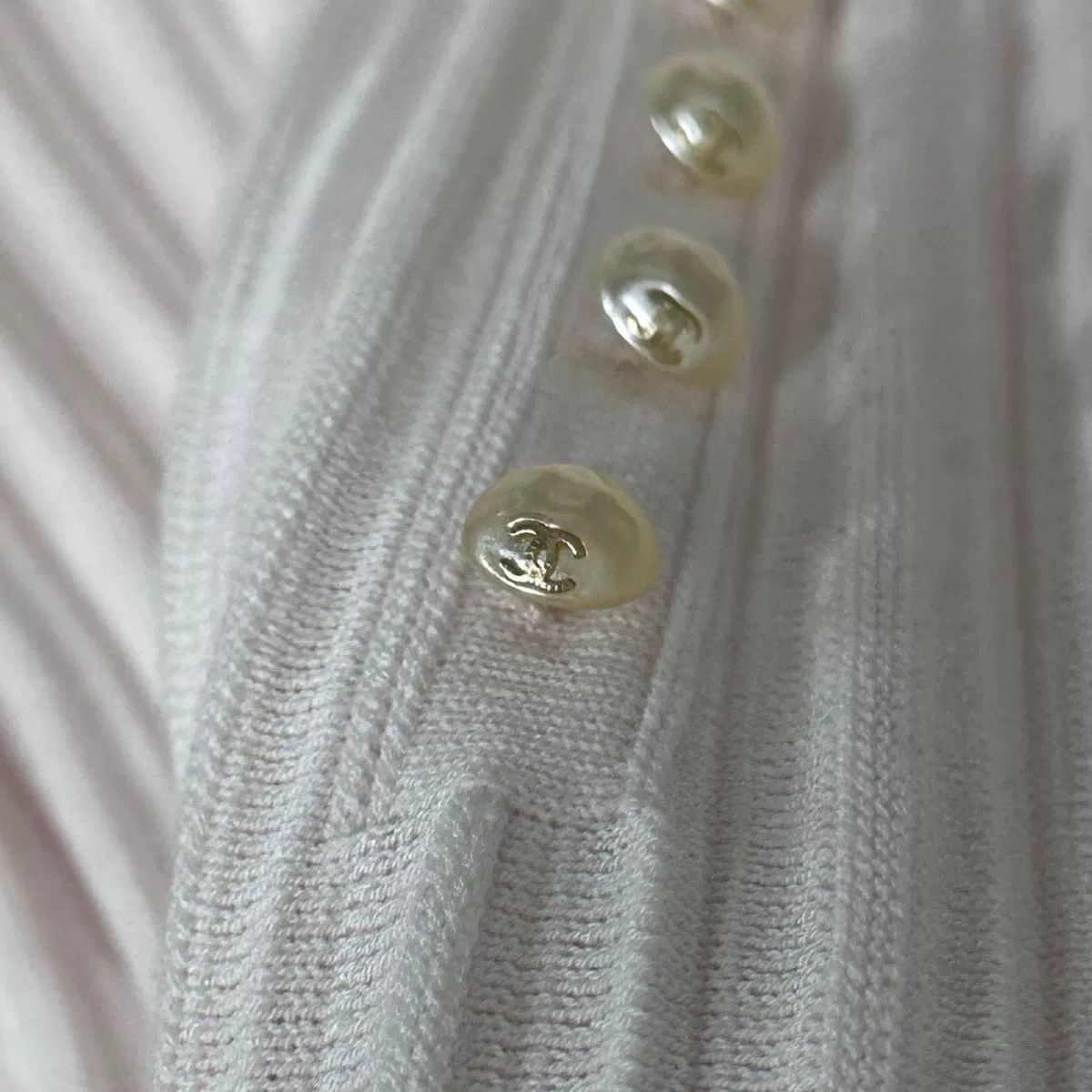 Chanel Chanel Pearl Pink Strap Dress Size M / US 6-8 / IT 42-44 - 7 Thumbnail
