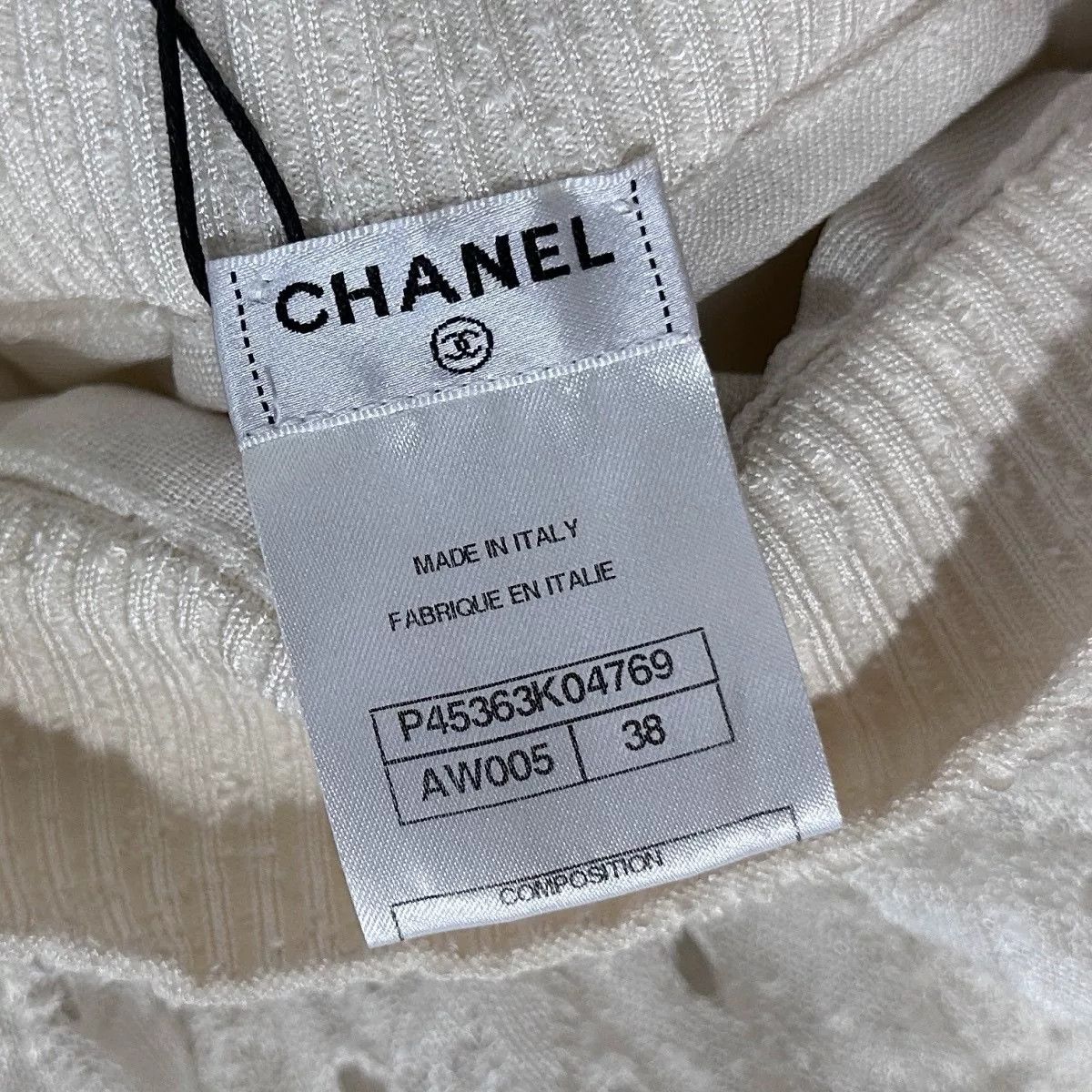 Chanel Chanel Cream Lace A-line Skirt Size 38" / US 16 / IT 52 - 5 Thumbnail