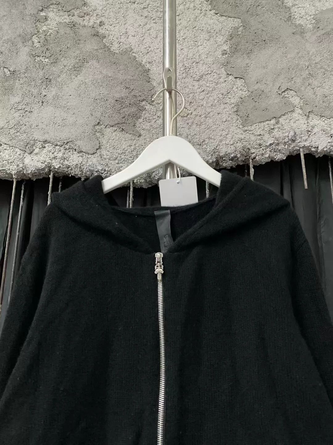 Chrome Hearts black cashmere leather cropped cardigan Size US M / EU 48-50 / 2 - 3 Thumbnail