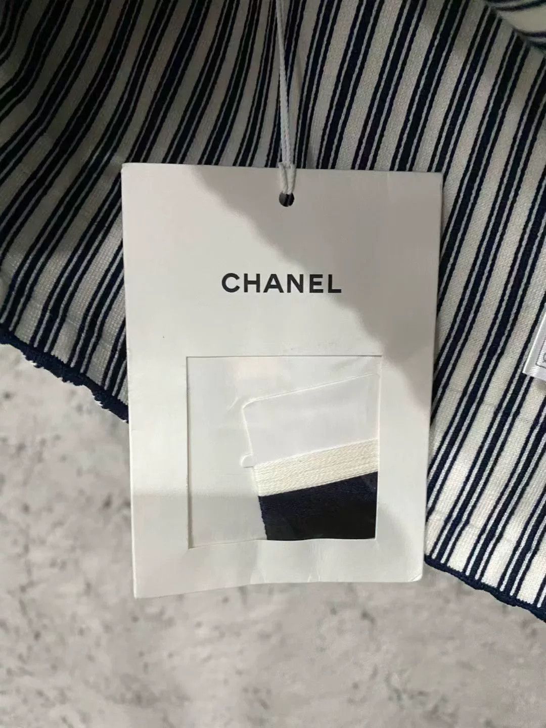 Chanel Chanel Striped Denim Vest Size 36 Size S / US 4 / IT 40 - 7 Thumbnail