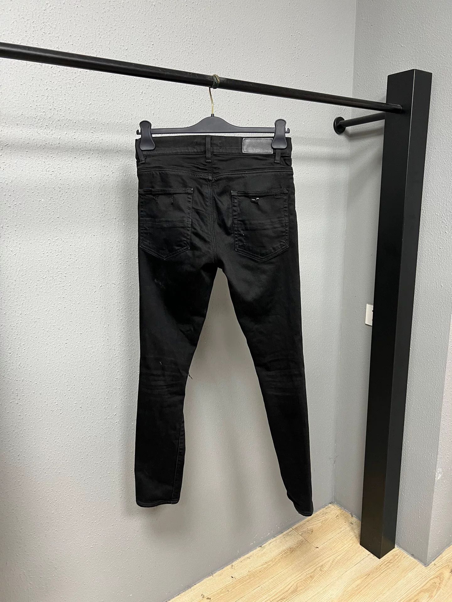 Amiri Amiri Black Denim Pants Size 30 Size US 30 / EU 46 - 2 Thumbnail