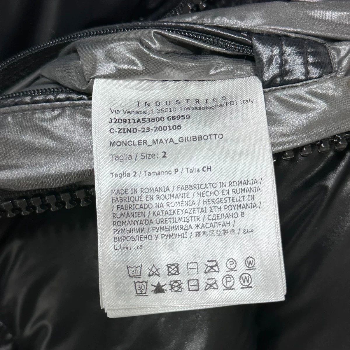Moncler Moncler black maya down jacket Size US M / EU 48-50 / 2 - 7 Thumbnail
