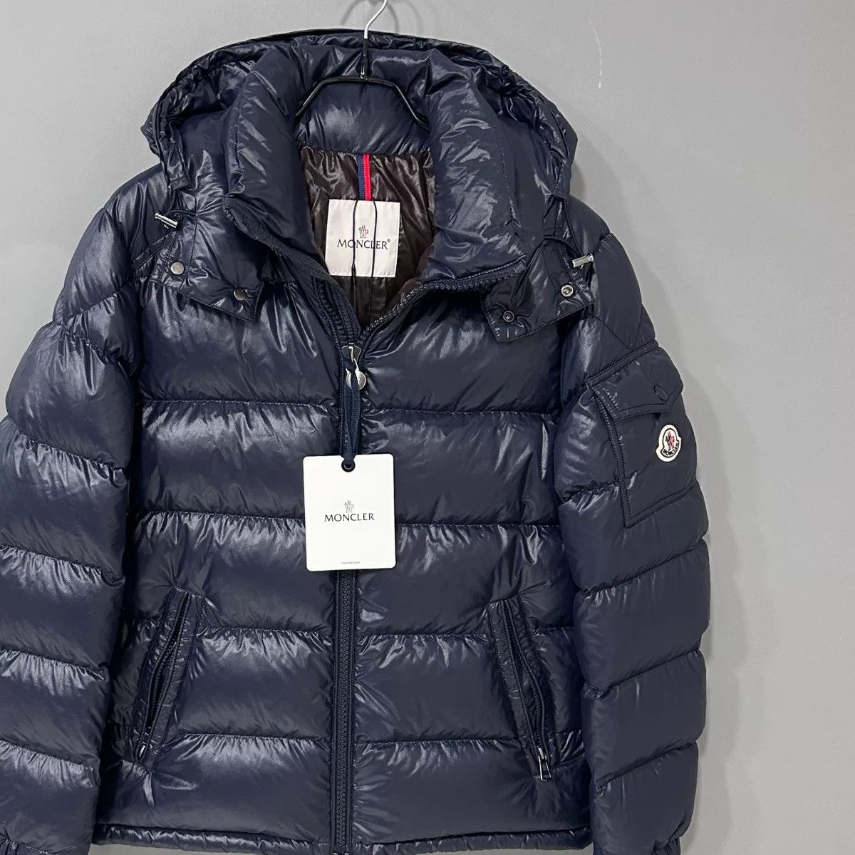 Moncler moncler navy blue maya down jacket Size US S / EU 44-46 / 1 - 2 Thumbnail