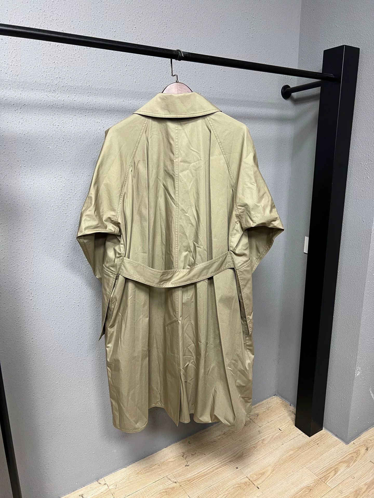 Kassl Editions khaki oversized trench coat Size XS / US 0-2 / IT 36-38 - 2 Thumbnail