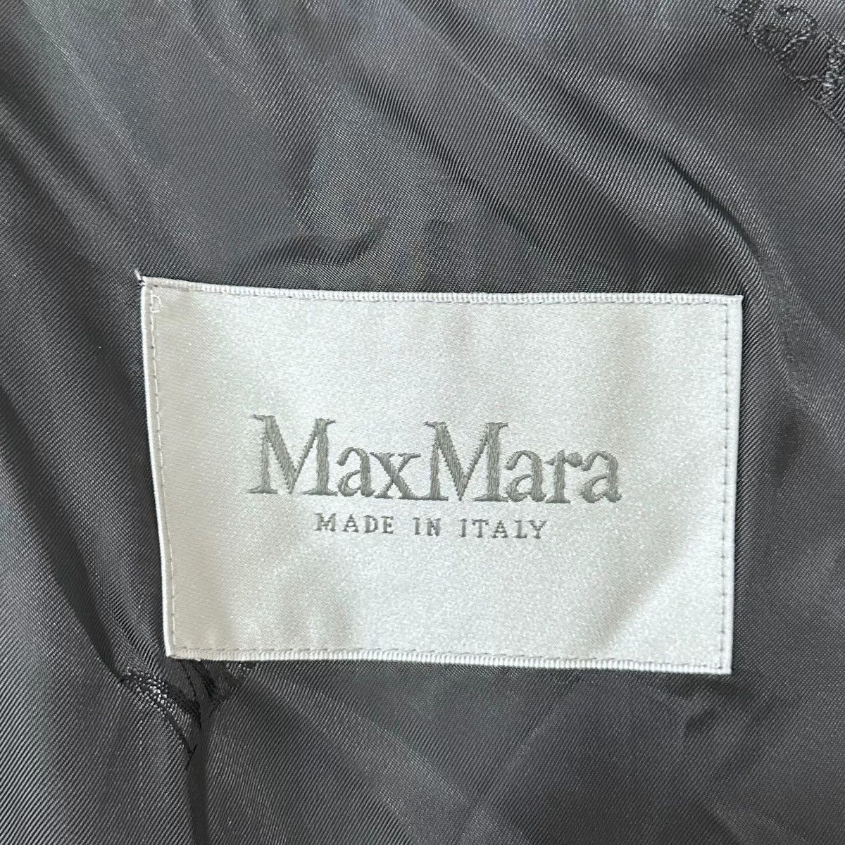 Max Mara Maxmara Rialto Black Coat Size 34 Size XS / US 0-2 / IT 36-38 - 4 Thumbnail