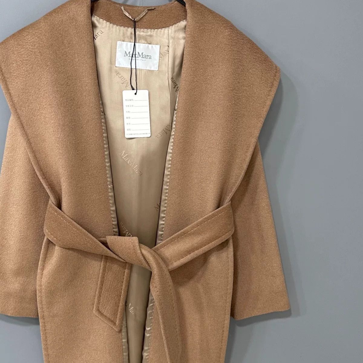 Max Mara MaxMara Rialto Hooded Bathrobe Coat Size S / US 4 / IT 40 - 2 Thumbnail