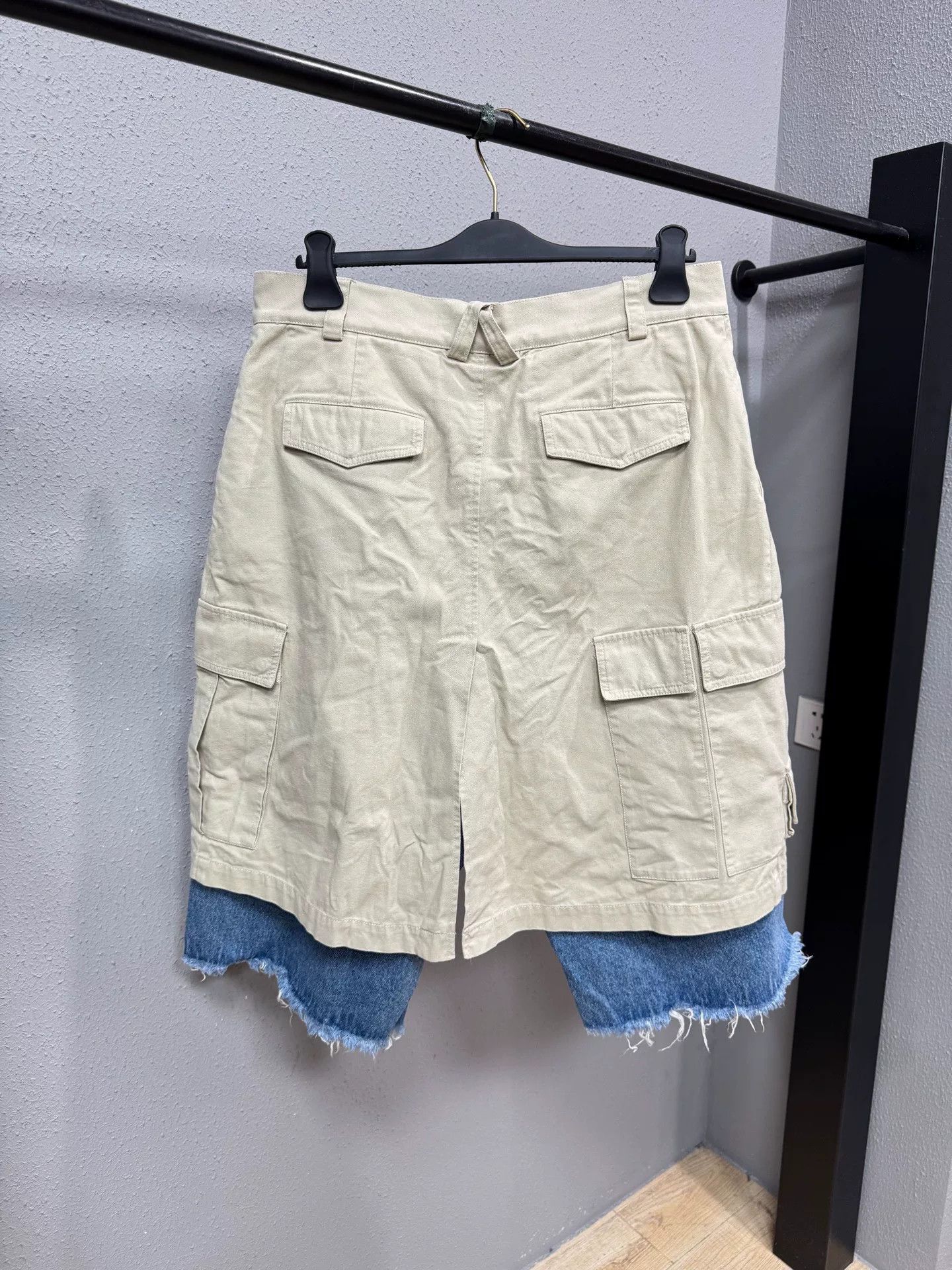 Ambush Design ambush layered distressed denim shorts Size US 42 / EU 58 - 2 Thumbnail