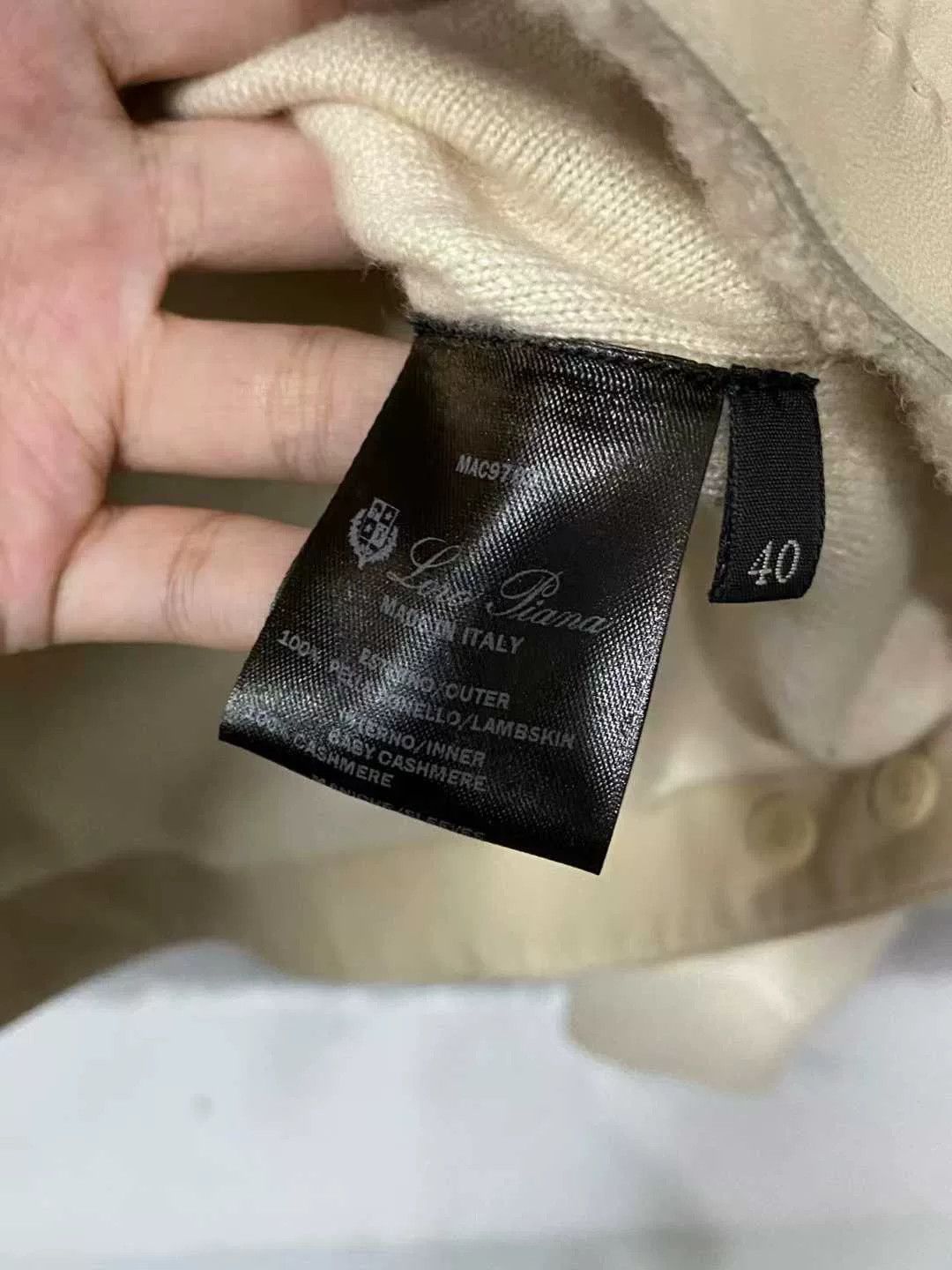 Loro Piana Loro Piana Beige Cashmere Zipper Jacket Size M / US 6-8 / IT 42-44 - 7 Thumbnail