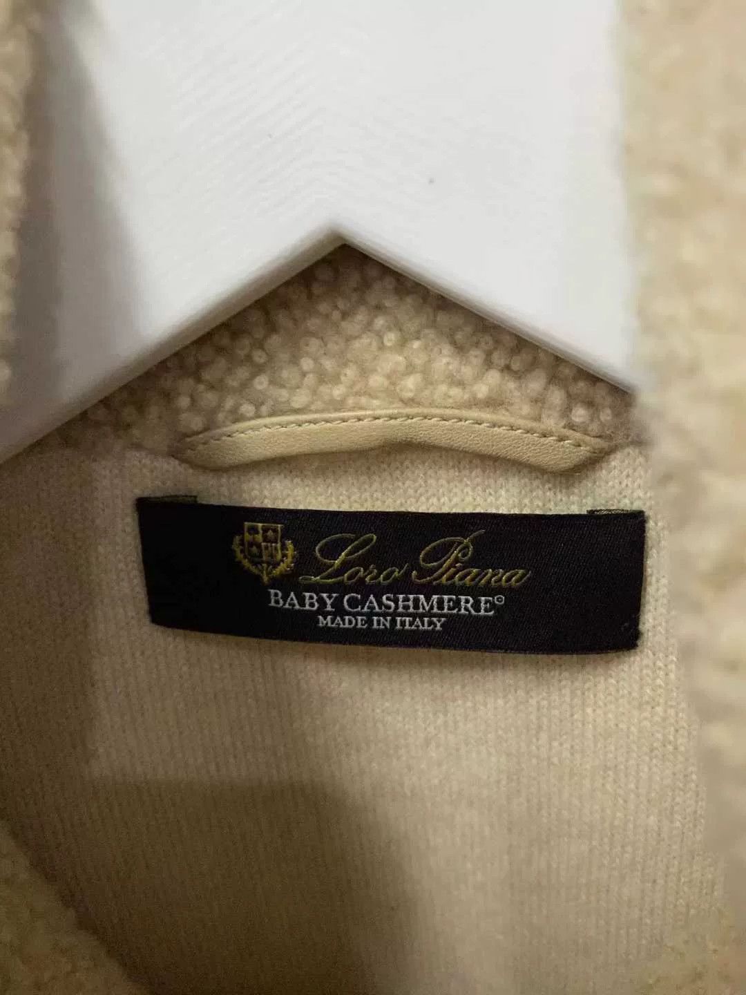 Loro Piana Loro Piana Beige Cashmere Zipper Jacket Size M / US 6-8 / IT 42-44 - 6 Thumbnail