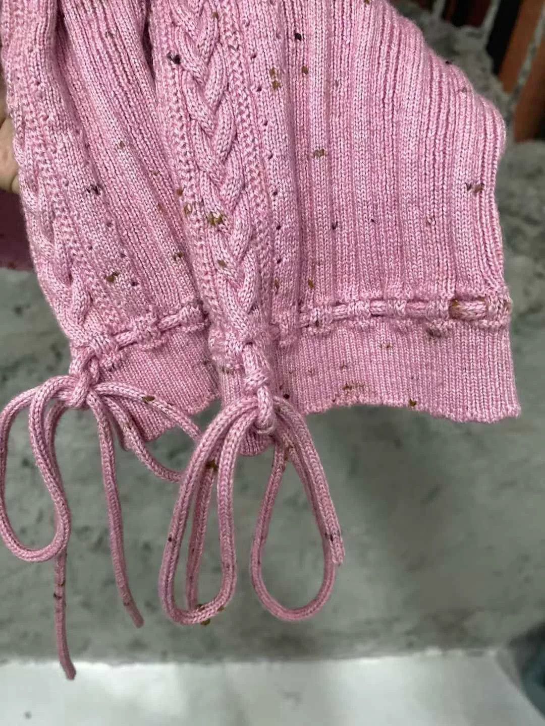 Chanel Chanel Pink Knit Cardigan with Ties Size XS / US 0-2 / IT 36-38 - 5 Thumbnail