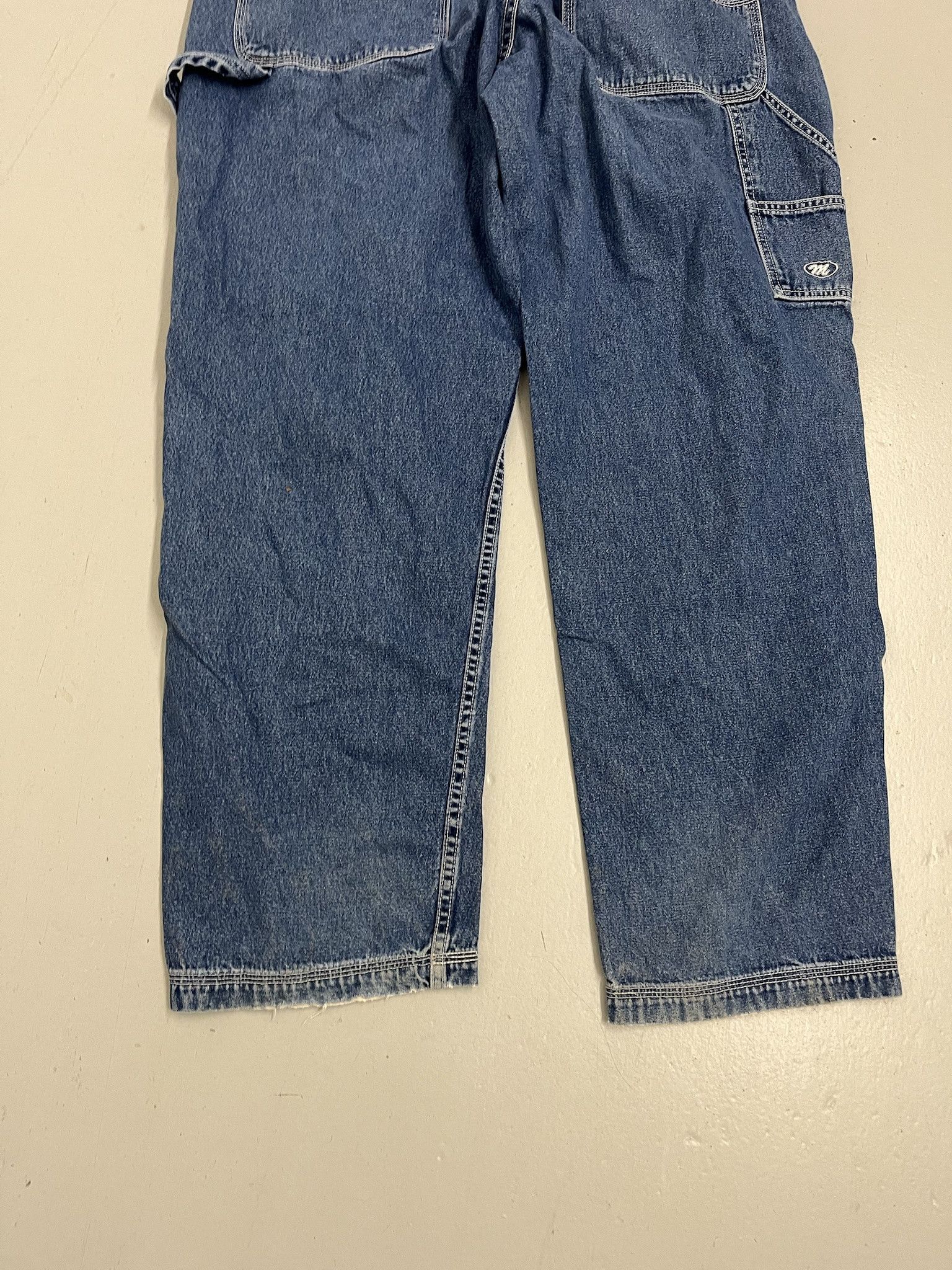 Carhartt × Dickies Vintage 1990s Mecca Cargo Baggy Loose Fit Jeans Size 39x32 Size US 39 - 7 Thumbnail