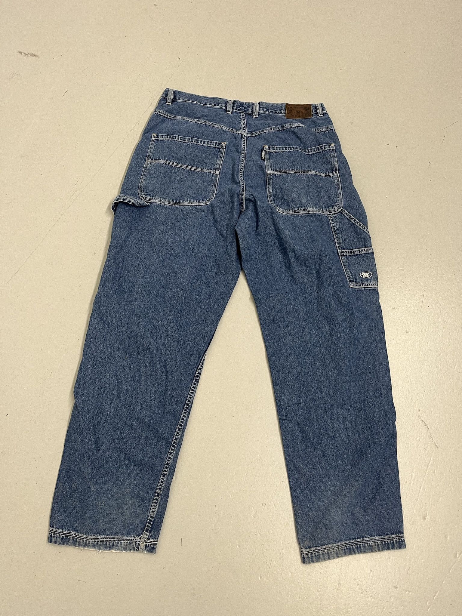Carhartt × Dickies Vintage 1990s Mecca Cargo Baggy Loose Fit Jeans Size 39x32 Size US 39 - 5 Thumbnail