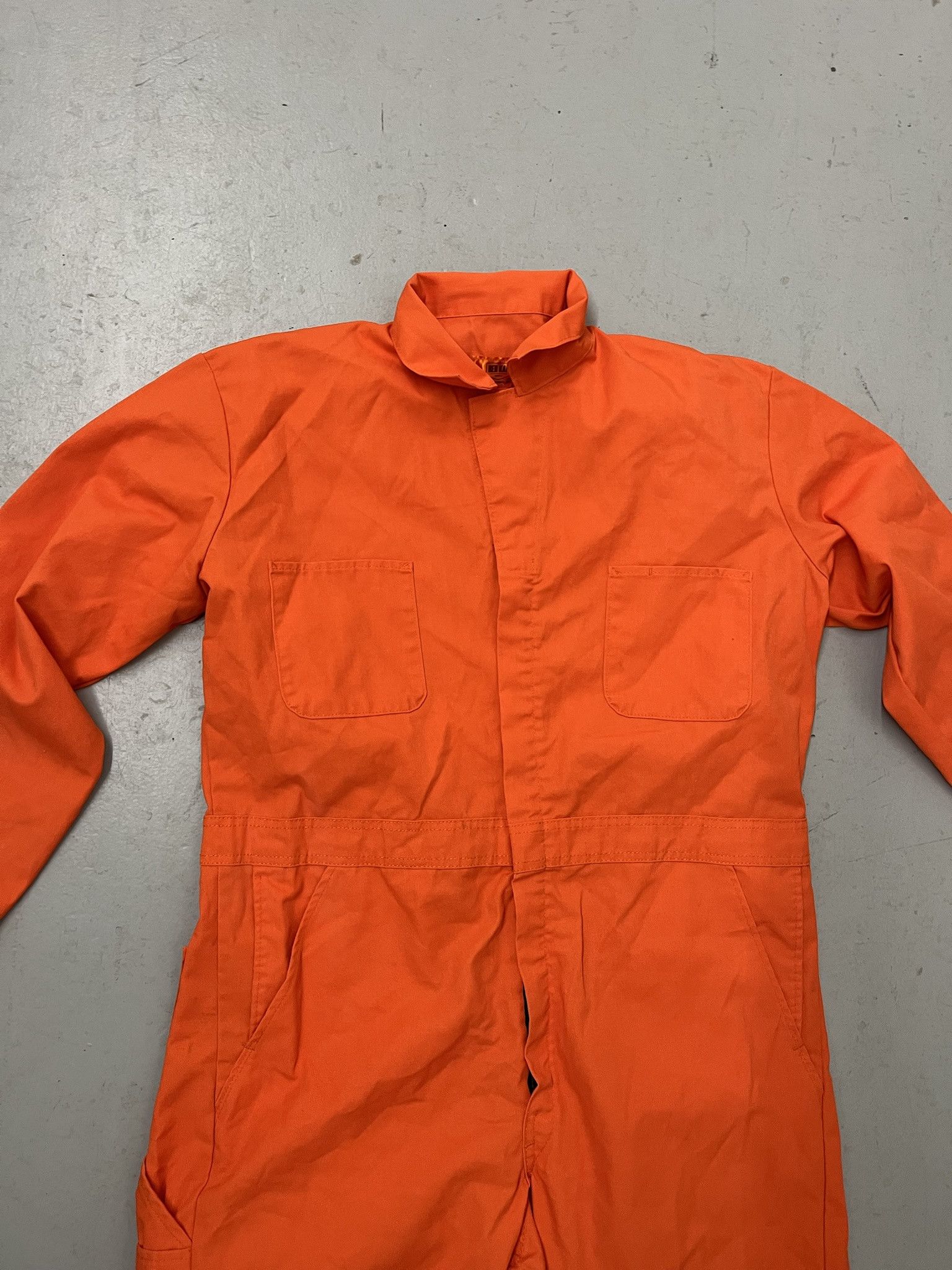 Carhartt × Vintage Vintage 2000s Orange Jumpsuit High Vis Prisoner Unitform Size XL Size US XL / EU 56 / 4 - 2 Thumbnail