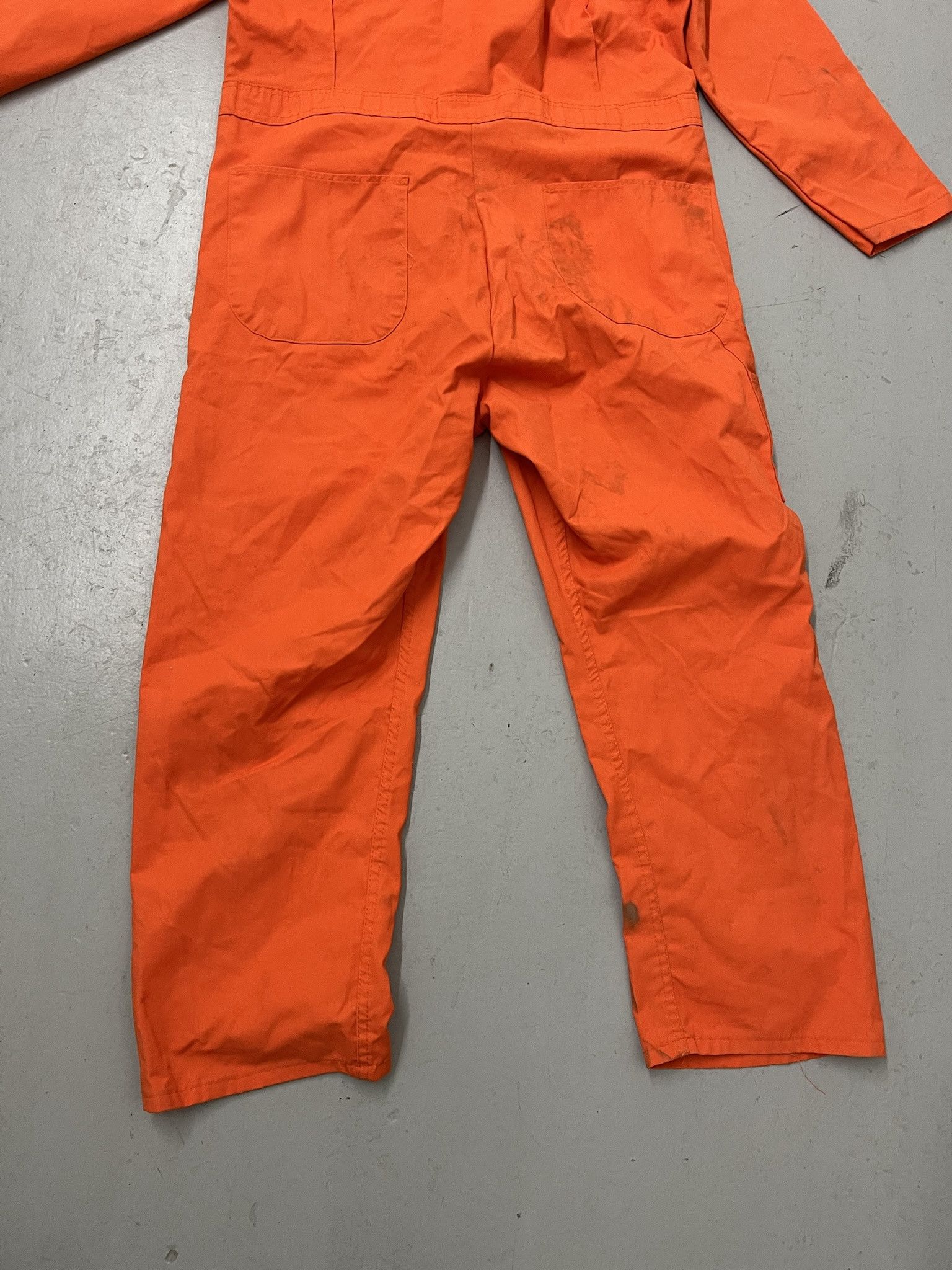 Carhartt × Vintage Vintage 2000s Orange Jumpsuit High Vis Prisoner Unitform Size XL Size US XL / EU 56 / 4 - 7 Thumbnail