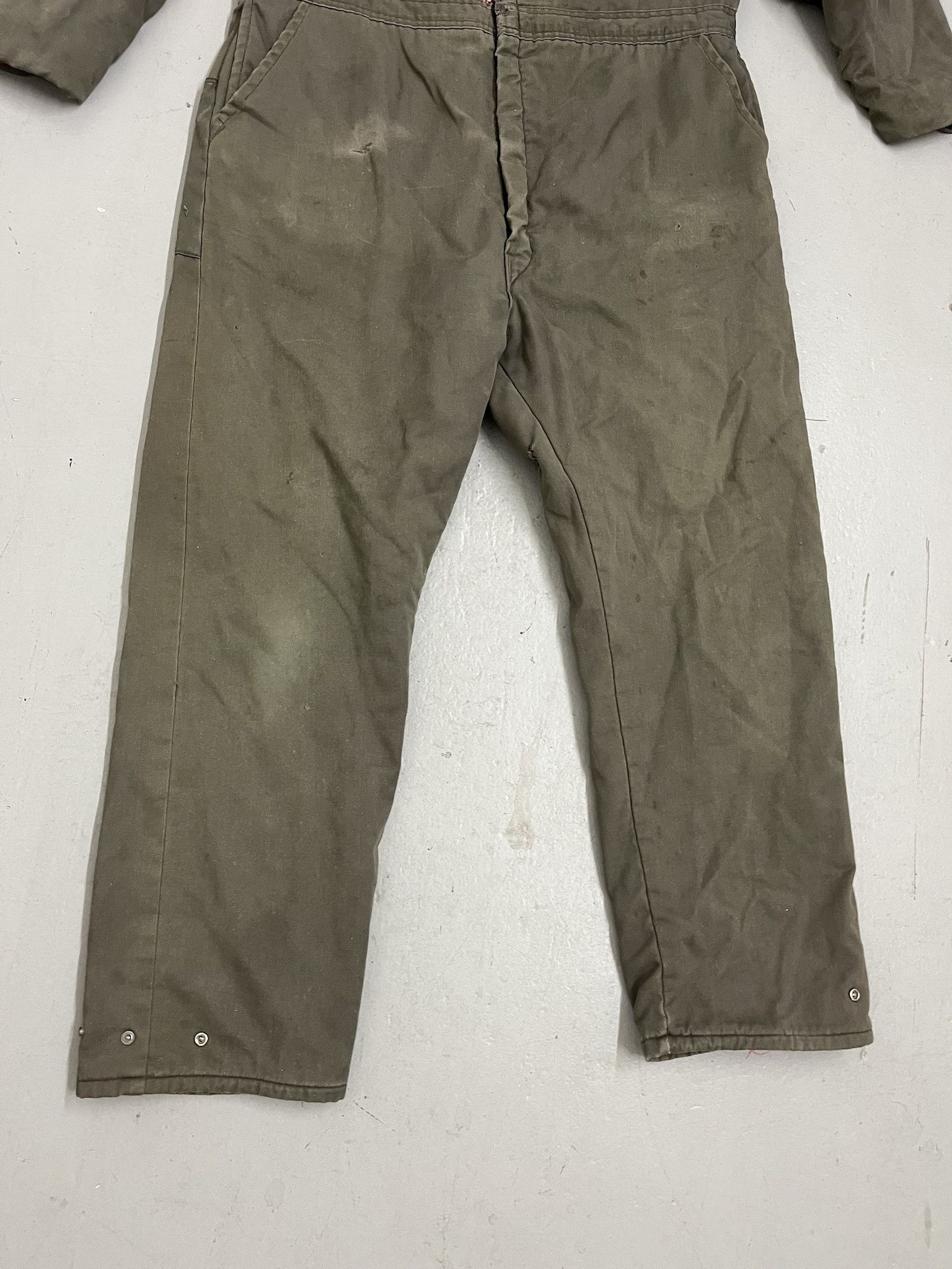 Lee × Vintage Vintage 1970s Lee Quilted Cold Weather Coverall Work Wear Size XL Size US XL / EU 56 / 4 - 3 Thumbnail