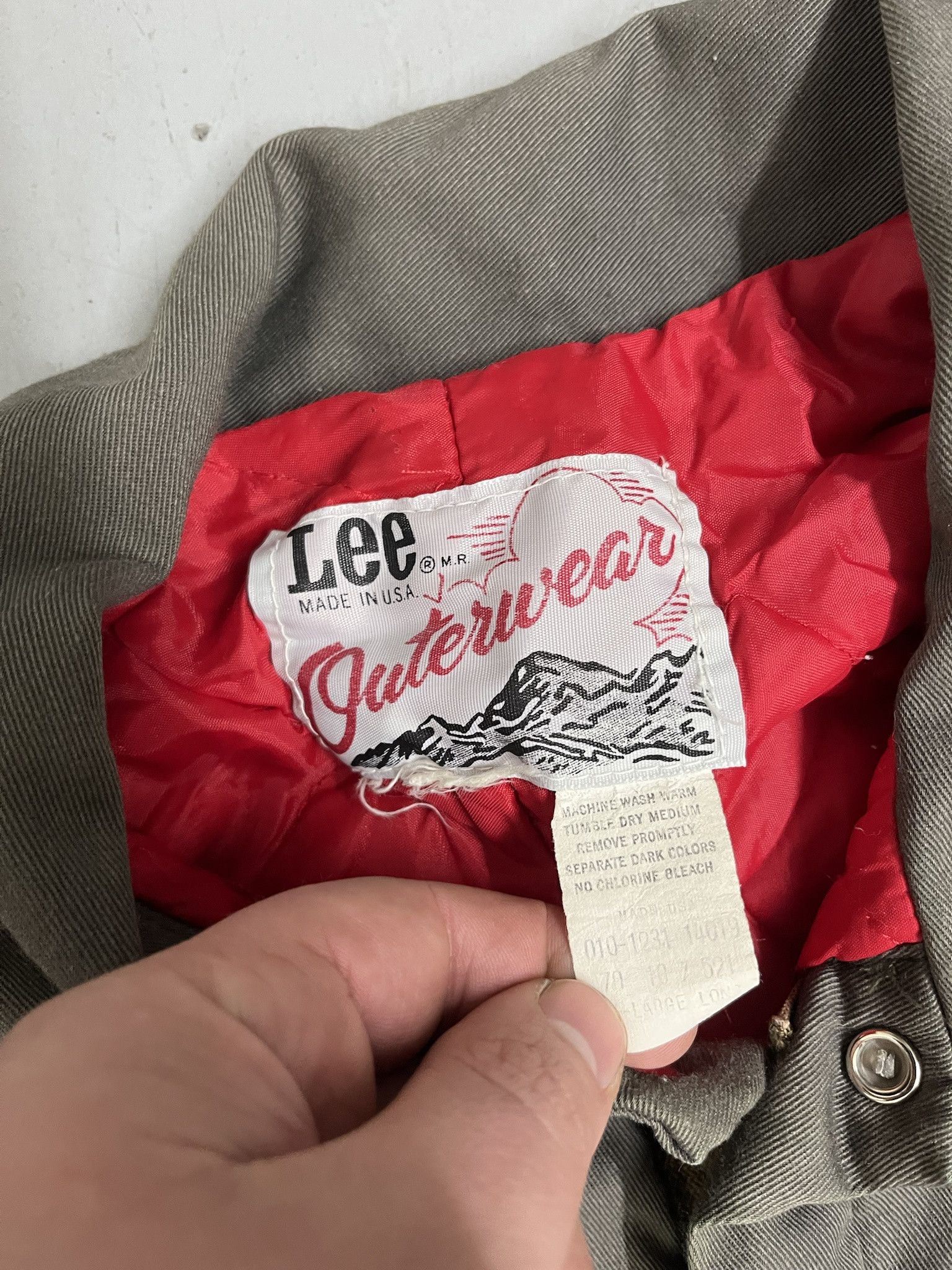 Lee × Vintage Vintage 1970s Lee Quilted Cold Weather Coverall Work Wear Size XL Size US XL / EU 56 / 4 - 4 Thumbnail