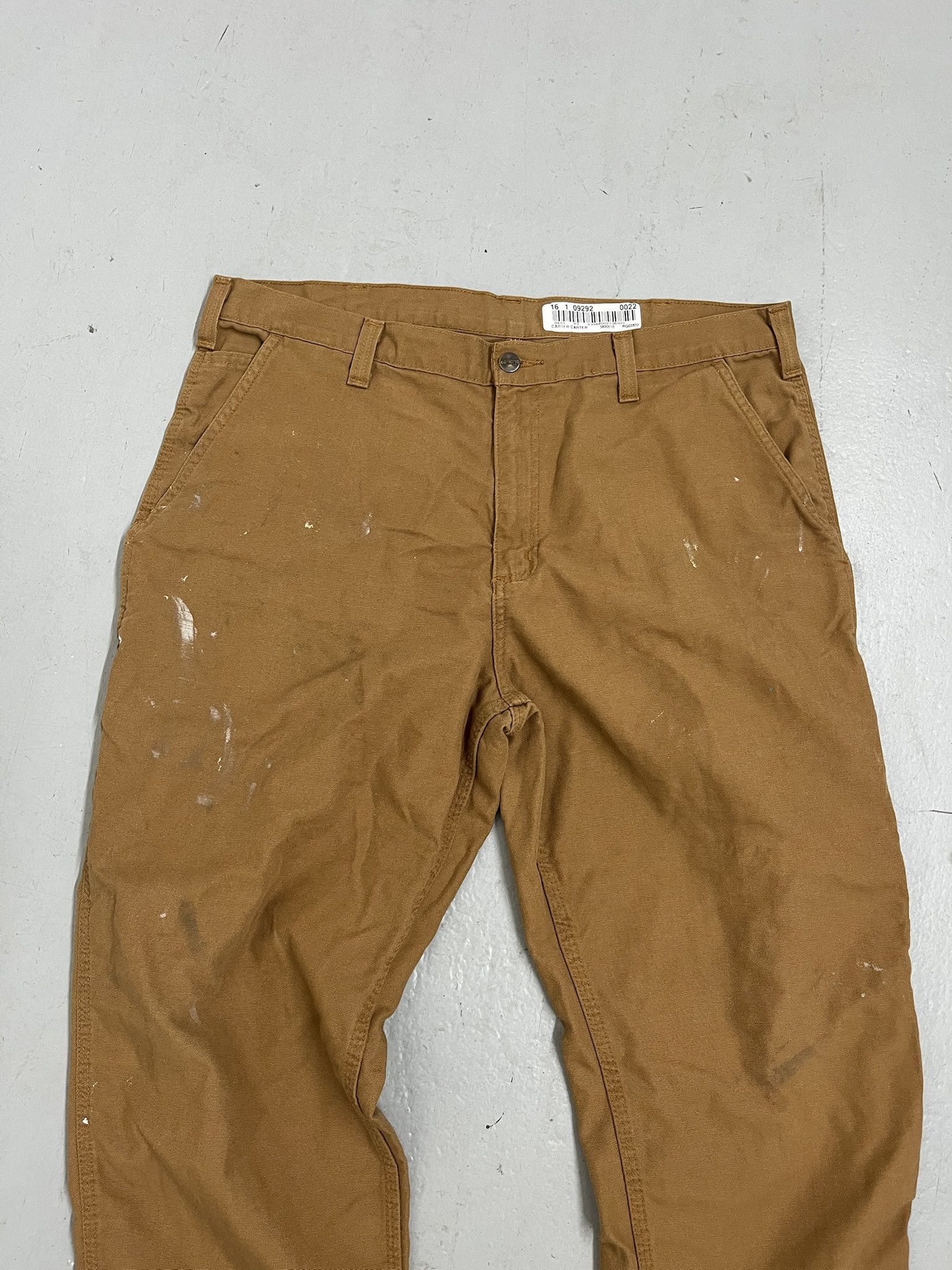 Carhartt × Vintage Carhartt Canvas Work pants Size 39 Size US 39 - 2 Thumbnail