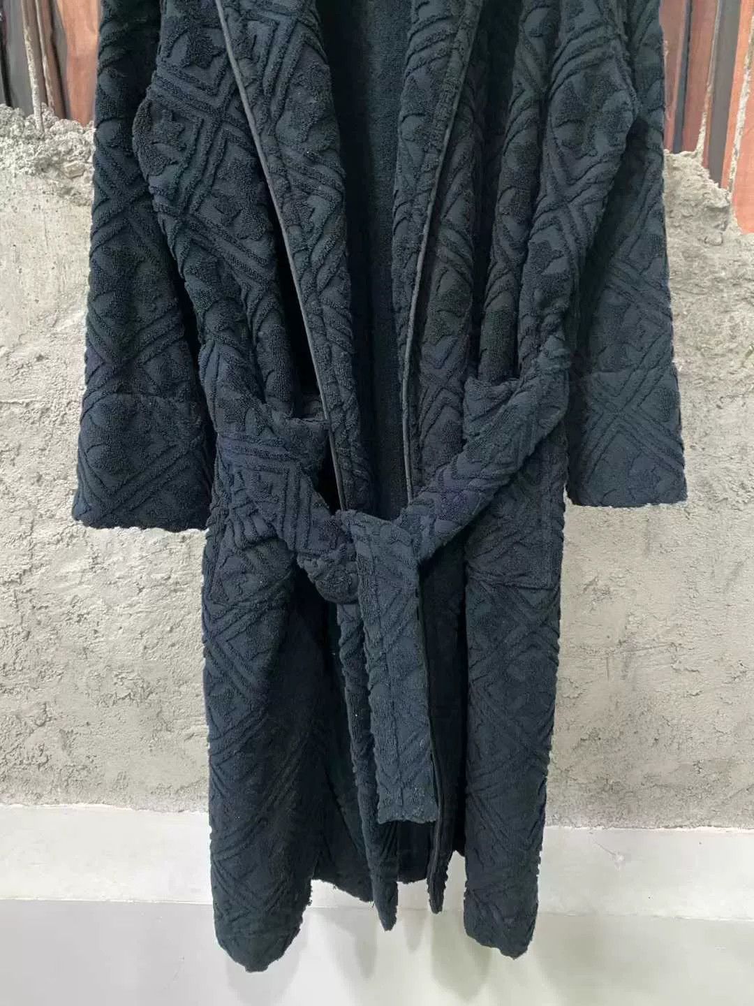 Chrome Hearts black patterned cross flower bathrobe Size US M / EU 48-50 / 2 - 4 Thumbnail