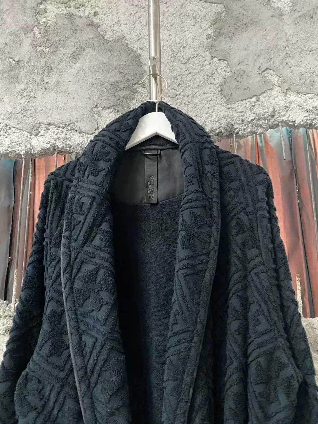 Chrome Hearts black patterned cross flower bathrobe Size US M / EU 48-50 / 2 - 3 Thumbnail