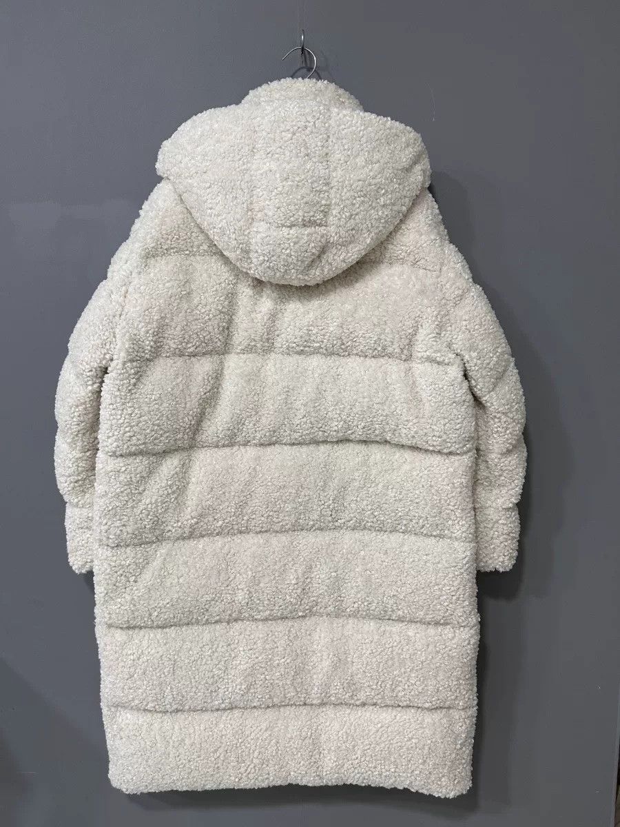 Moncler moncler white shearling down jacket Size M / US 6-8 / IT 42-44 - 4 Thumbnail