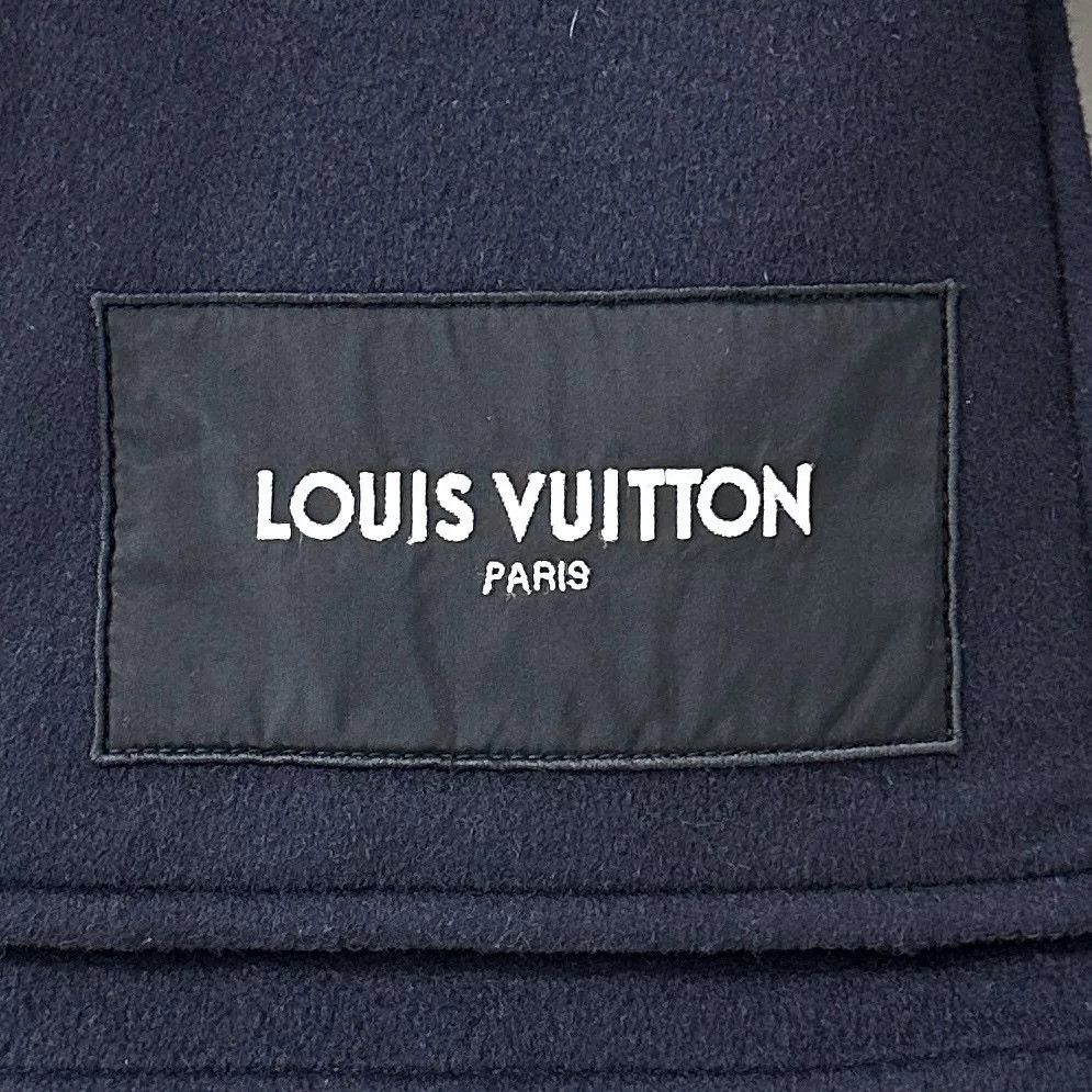 Louis Vuitton navy short coat with LV logo Size XS / US 0-2 / IT 36-38 - 5 Thumbnail