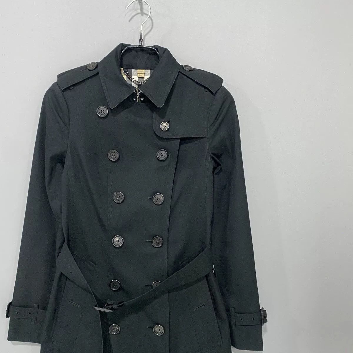 Burberry black double crown sandringham trench coat Size XS / US 0-2 / IT 36-38 - 2 Thumbnail
