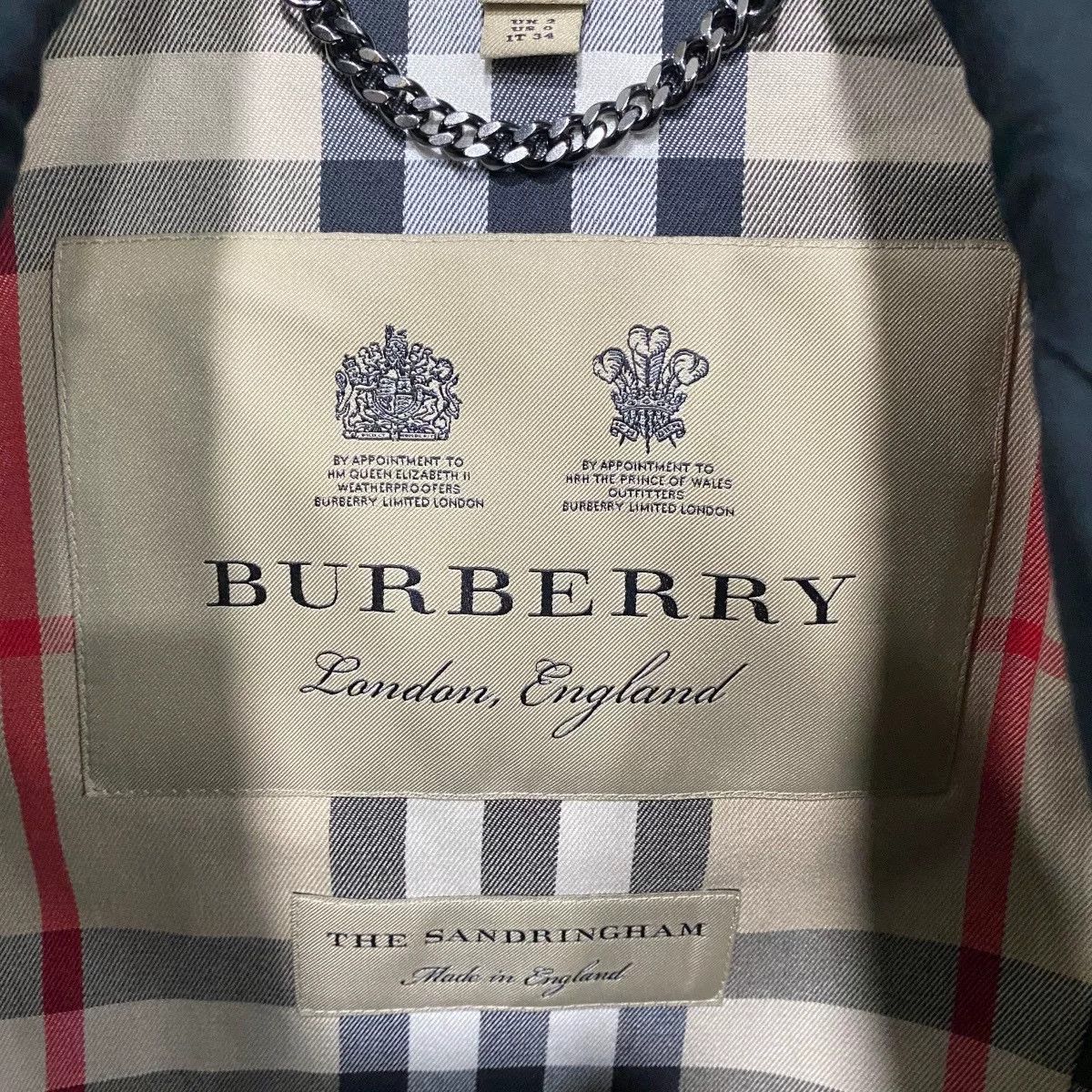 Burberry black double crown sandringham trench coat Size XS / US 0-2 / IT 36-38 - 4 Thumbnail