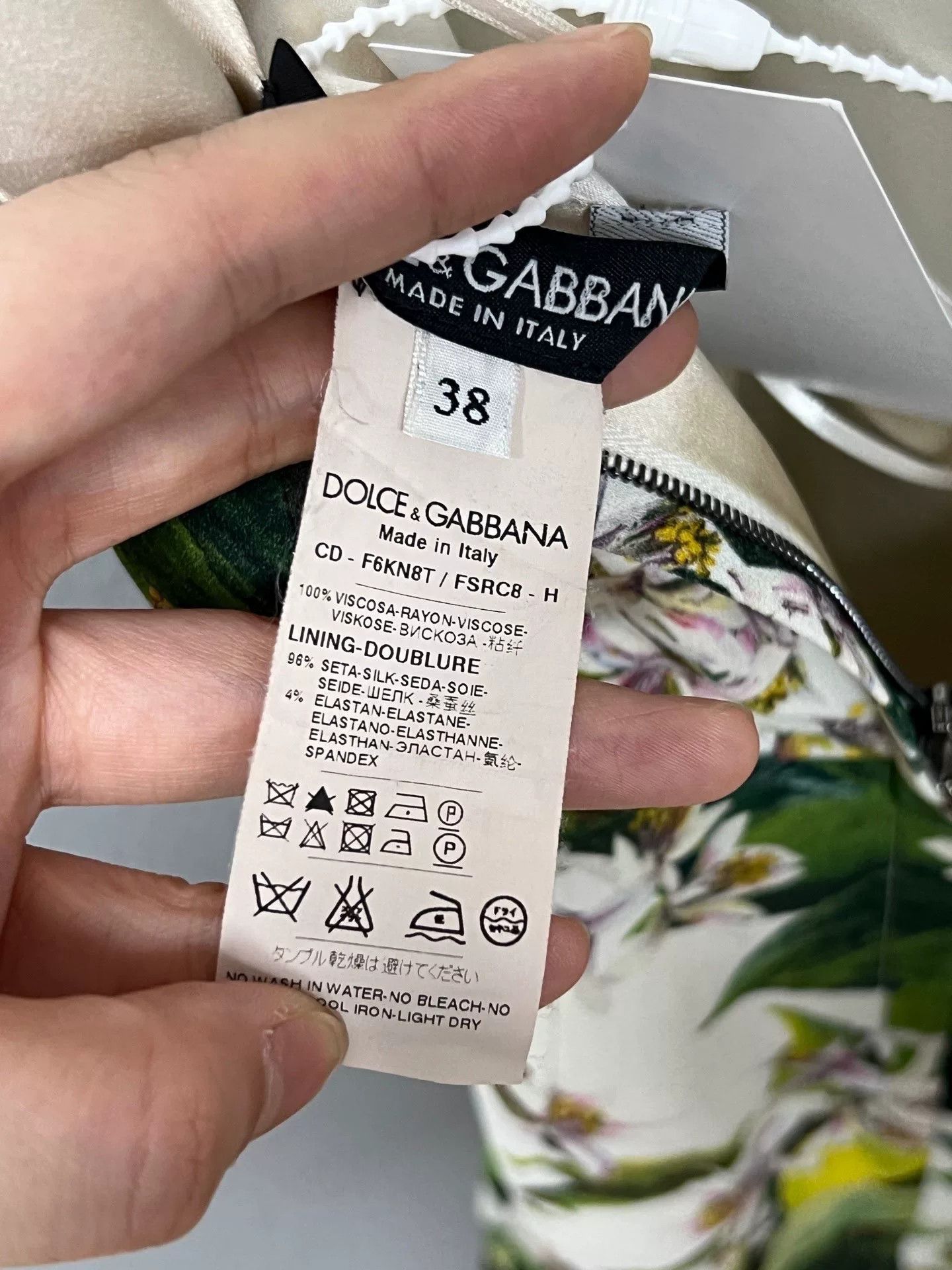 Dolce & Gabbana green silk dress by D&G Size S / US 4 / IT 40 - 4 Thumbnail