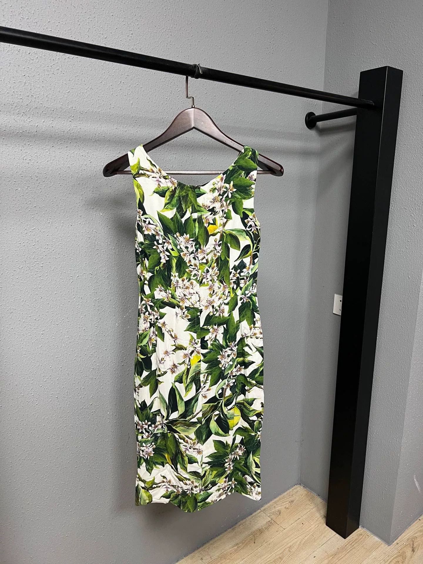 Dolce & Gabbana green silk dress by D&G Size S / US 4 / IT 40 - 2 Thumbnail
