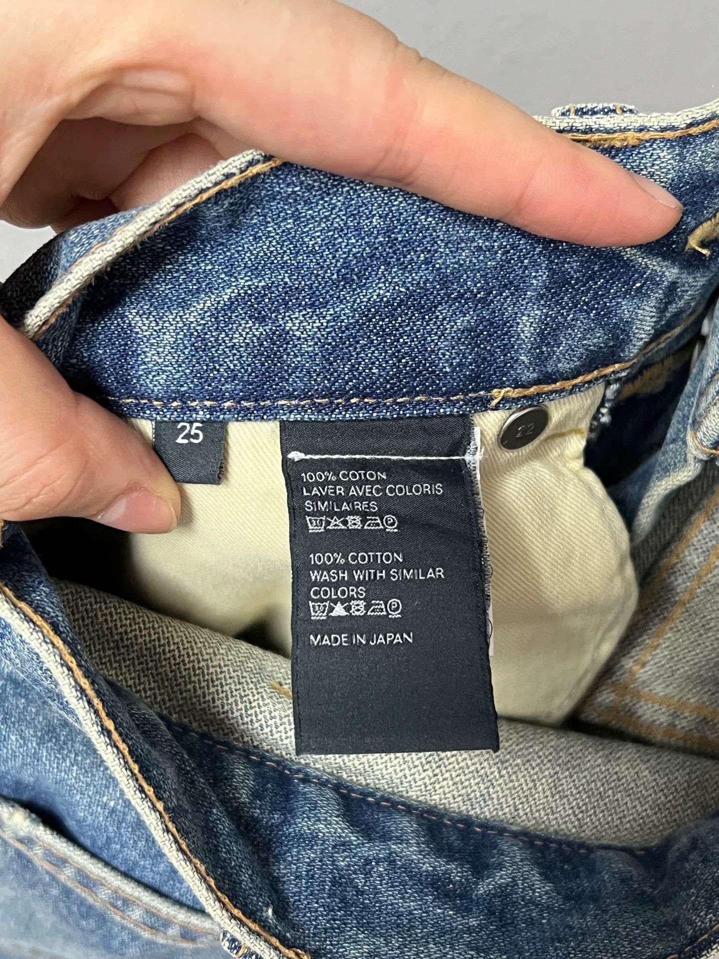 ANGEL CHEN Celie Washed Denim Jeans in Size 25 Size 25" / US 0 / IT 36 - 5 Thumbnail