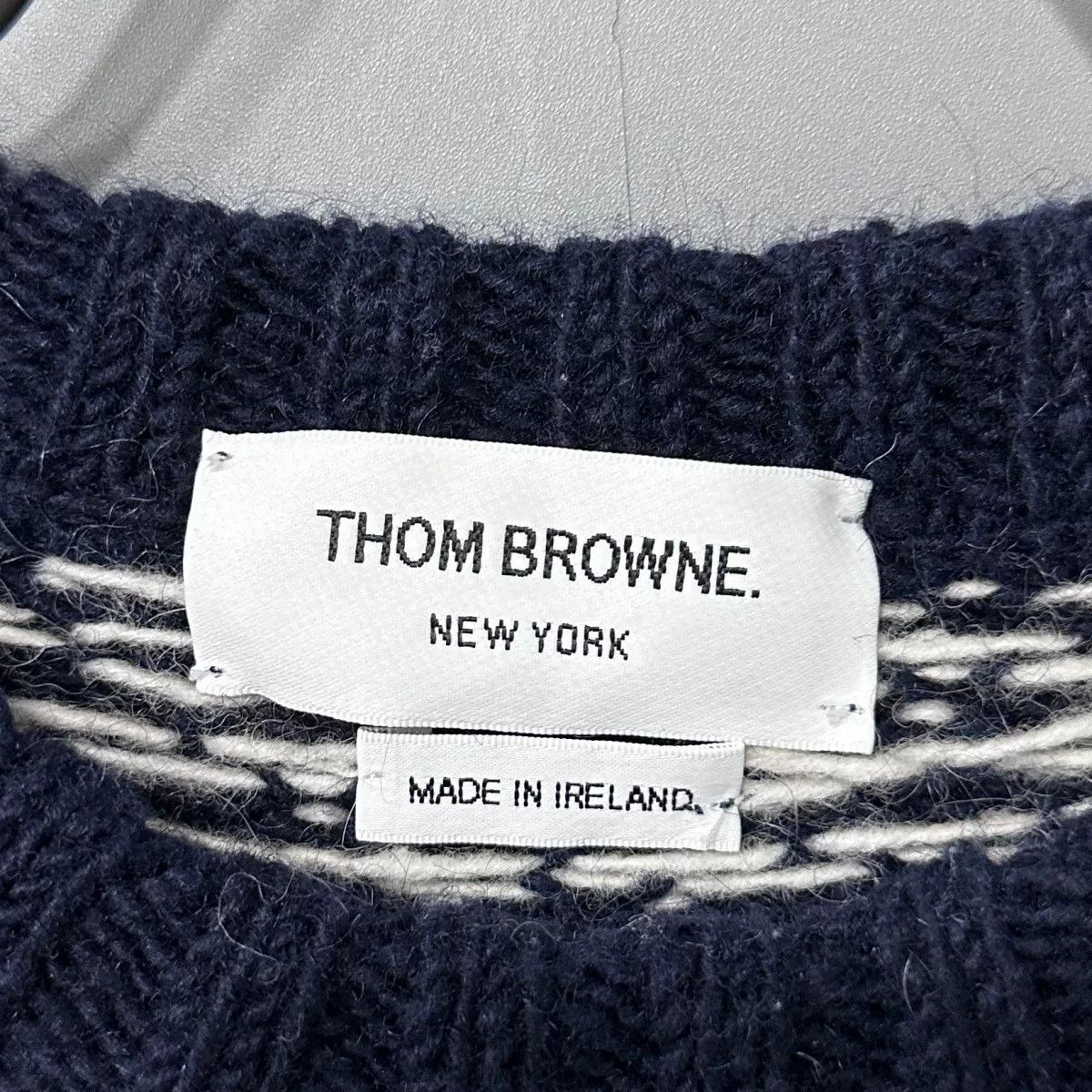 Thom Browne thom browne duck pattern knit sweater Size US S / EU 44-46 / 1 - 3 Thumbnail