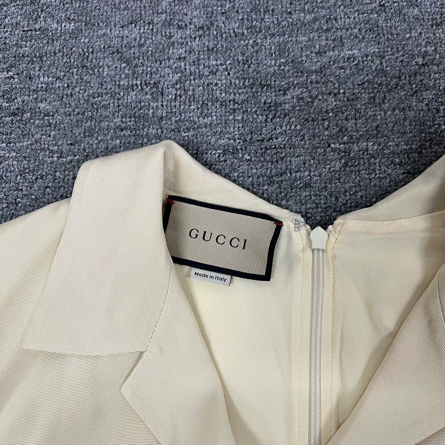 Gucci gucci beige long sleeve dress size 40 Size M / US 6-8 / IT 42-44 - 4 Thumbnail