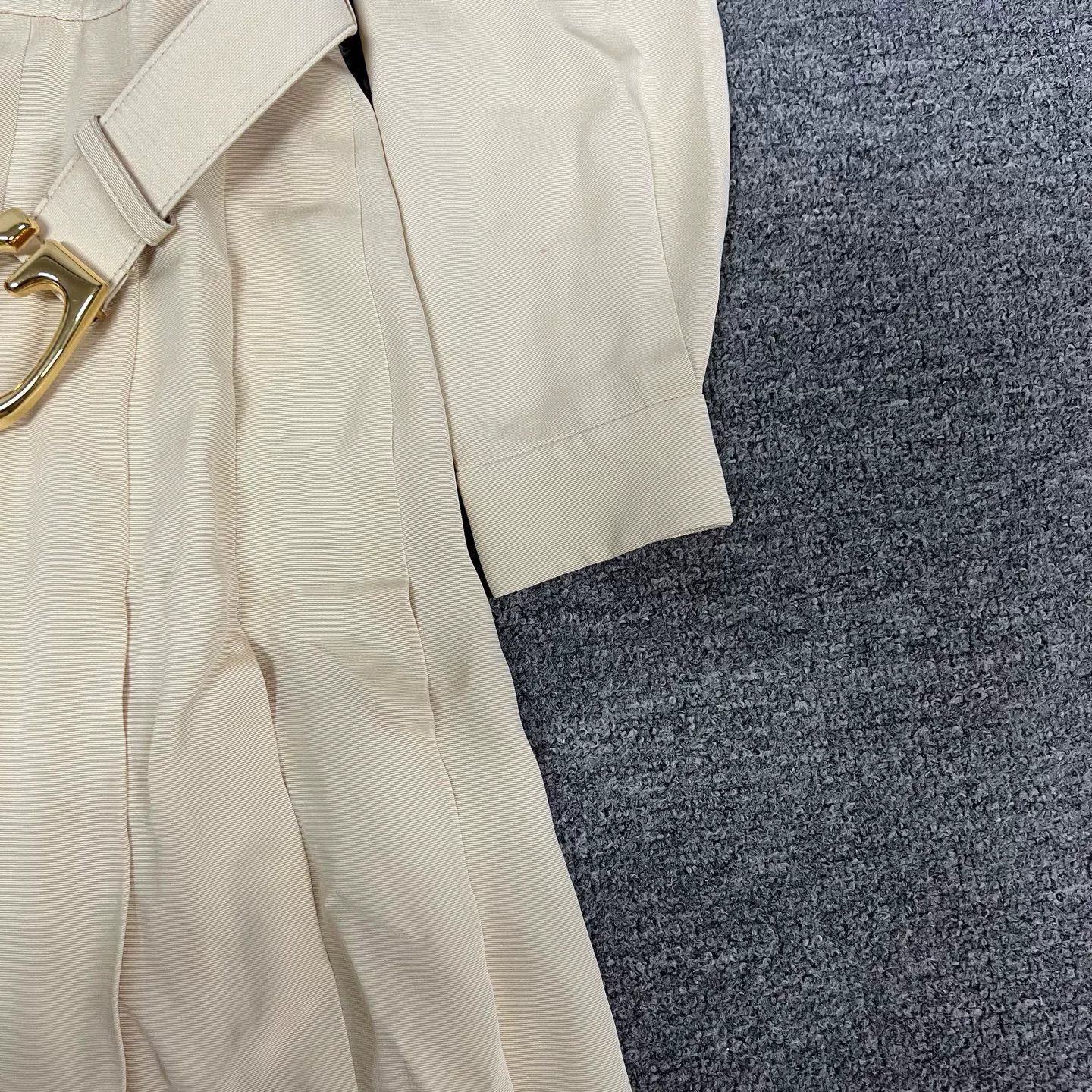Gucci gucci beige long sleeve dress size 40 Size M / US 6-8 / IT 42-44 - 2 Thumbnail
