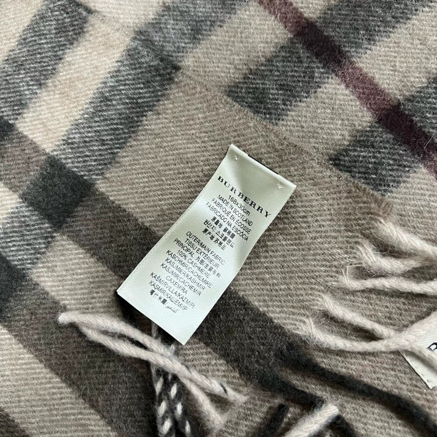 Burberry burberry classic check scarf Size ONE SIZE - 5 Thumbnail