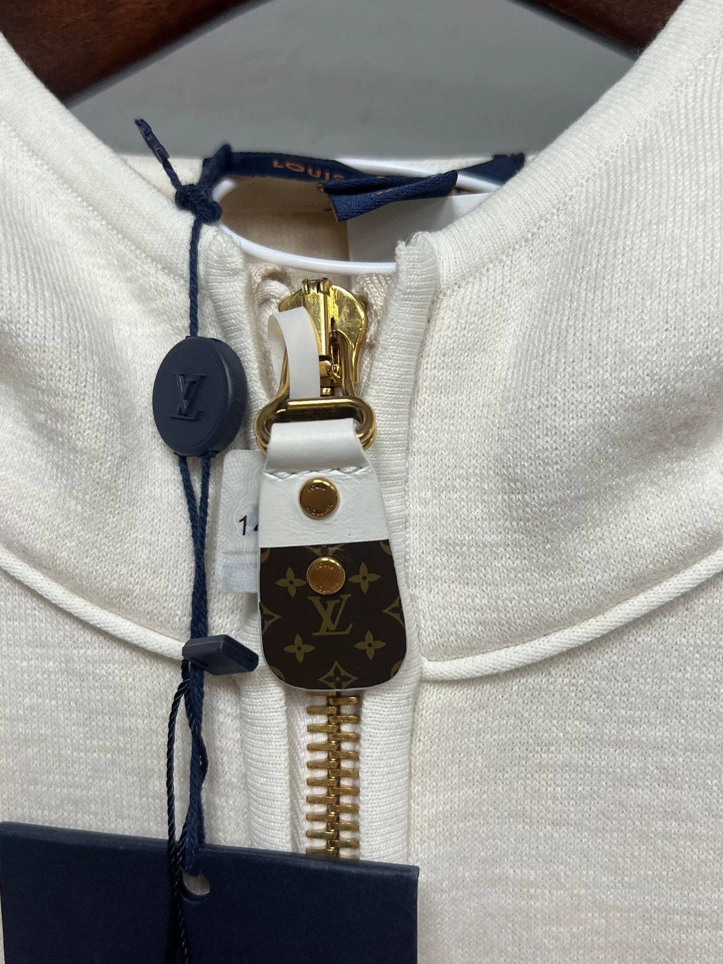 Louis Vuitton louis vuitton wool zip hoodie jacket Size US L / EU 52-54 / 3 - 4 Thumbnail