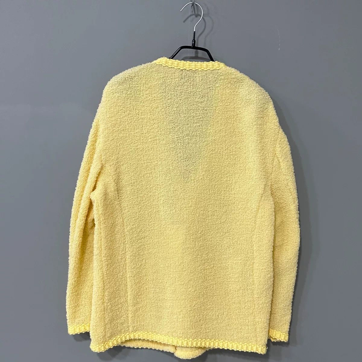 Miu Miu miumiu yellow knit cardigan size 42 Size M / US 6-8 / IT 42-44 - 3 Thumbnail