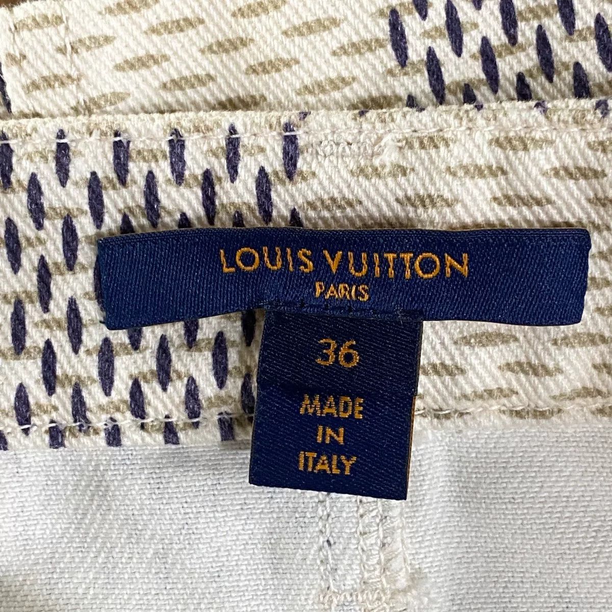 Louis Vuitton Louis Vuitton Checkerboard Skirt Size 36 Size 36" / US 14 / IT 50 - 5 Thumbnail