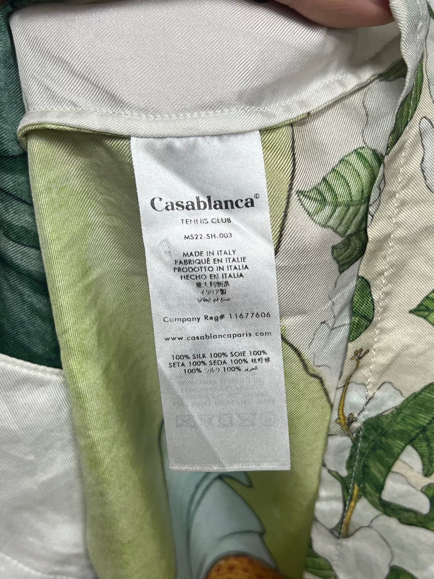 Casablanca Casablanca Short Sleeve Shirt with Illustrations Size US M / EU 48-50 / 2 - 3 Thumbnail