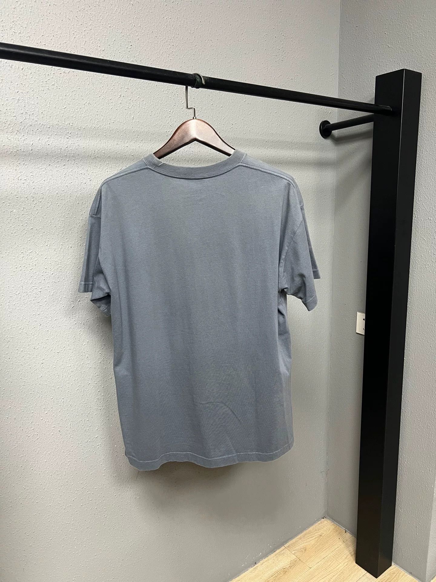 Balenciaga balenciaga misty blue short sleeve tee Size US L / EU 52-54 / 3 - 2 Thumbnail