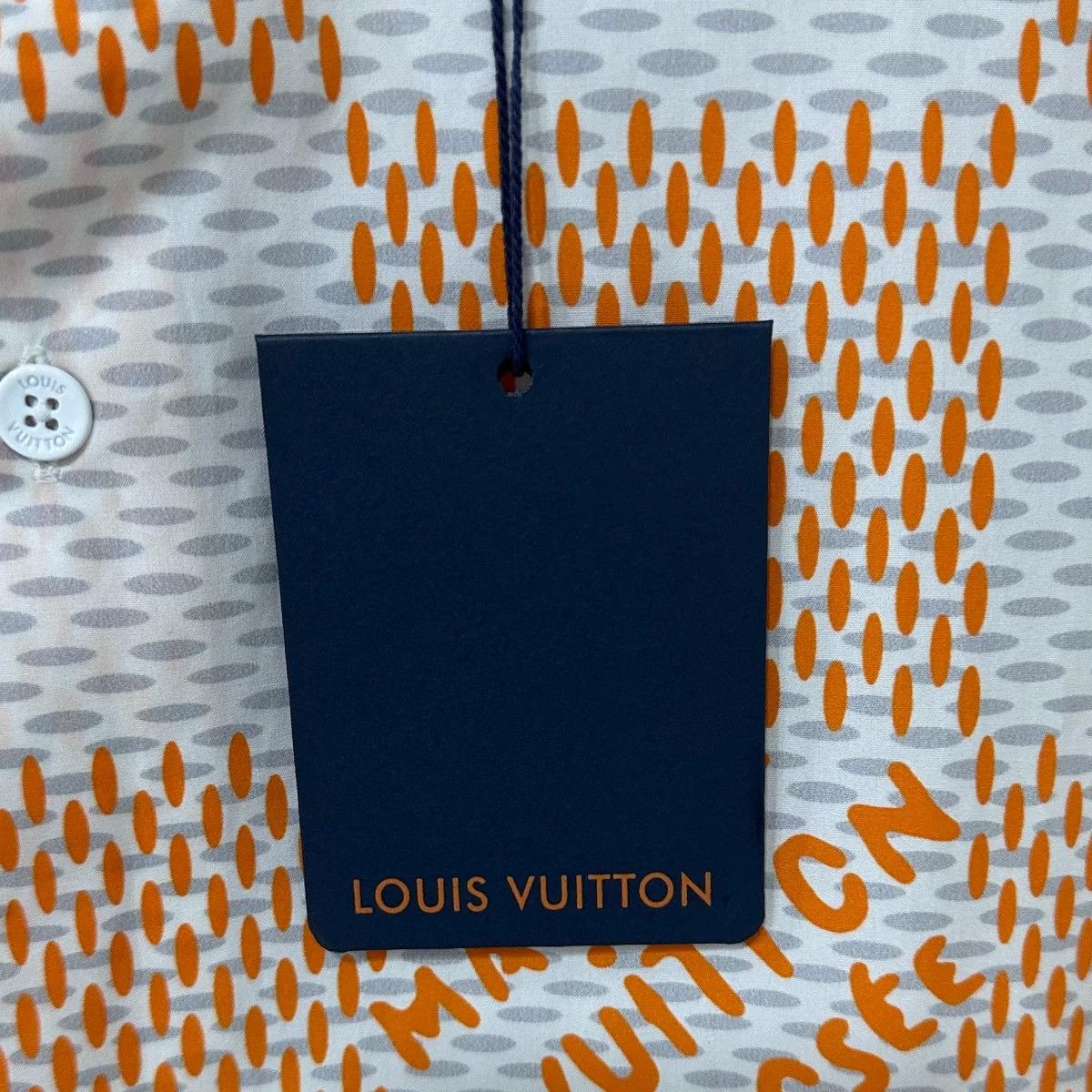 Louis Vuitton louis vuitton orange checkered short sleeve shirt Size US L / EU 52-54 / 3 - 5 Thumbnail
