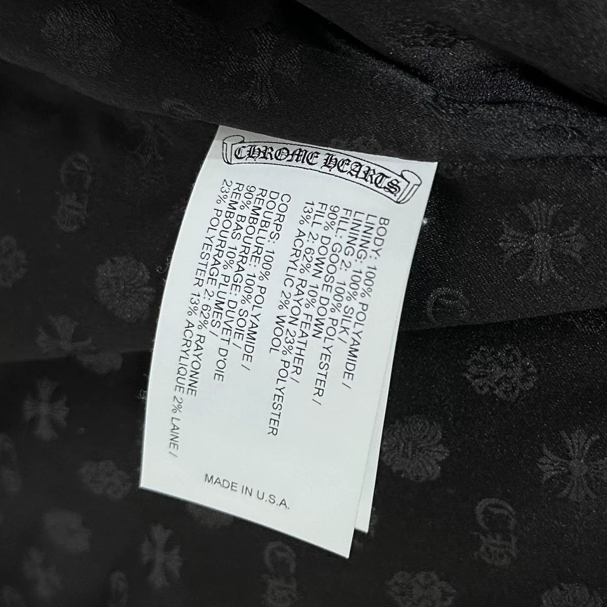Chrome Hearts chrome hearts black padded vest with hood Size US S / EU 44-46 / 1 - 9 Thumbnail