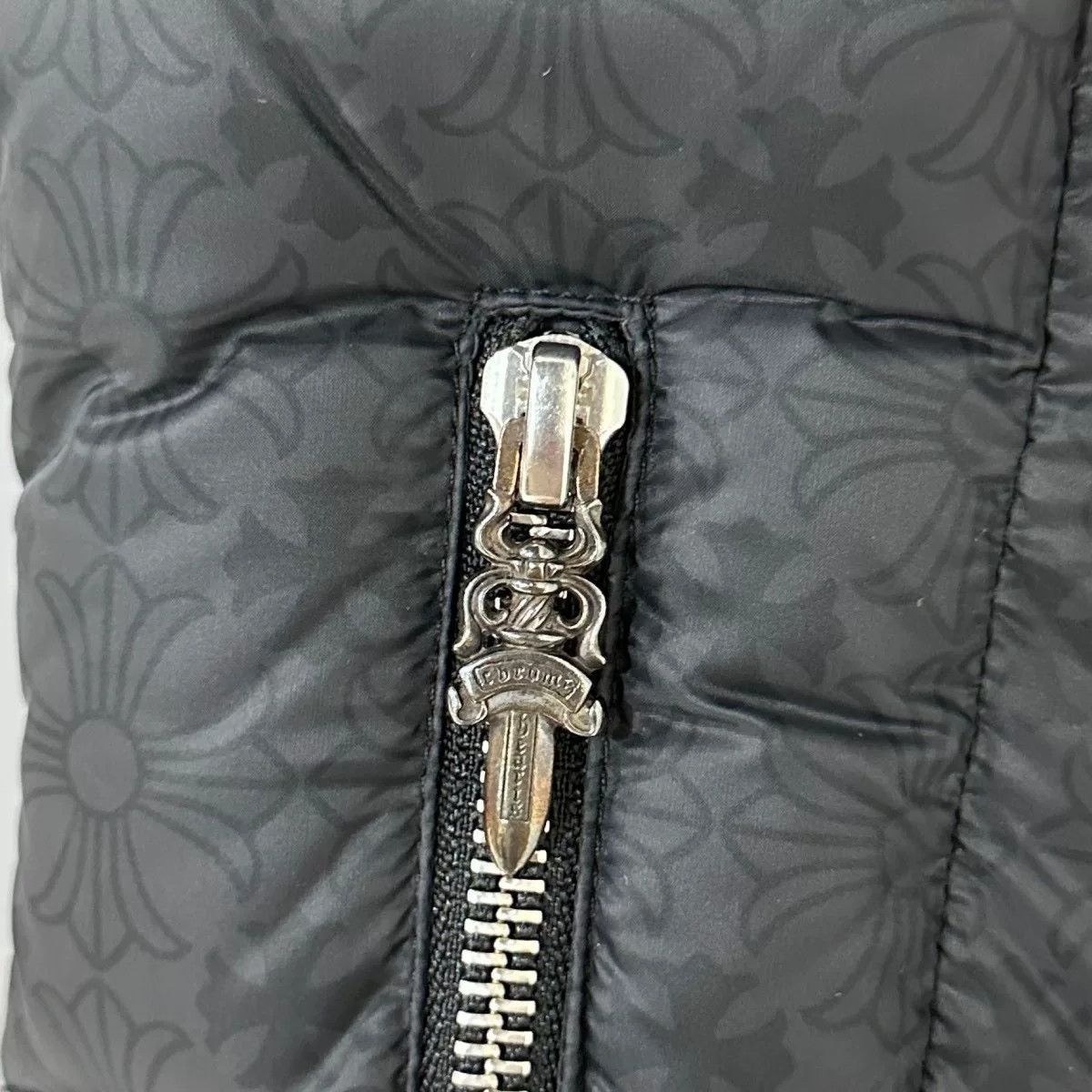 Chrome Hearts chrome hearts black padded vest with hood Size US S / EU 44-46 / 1 - 6 Thumbnail