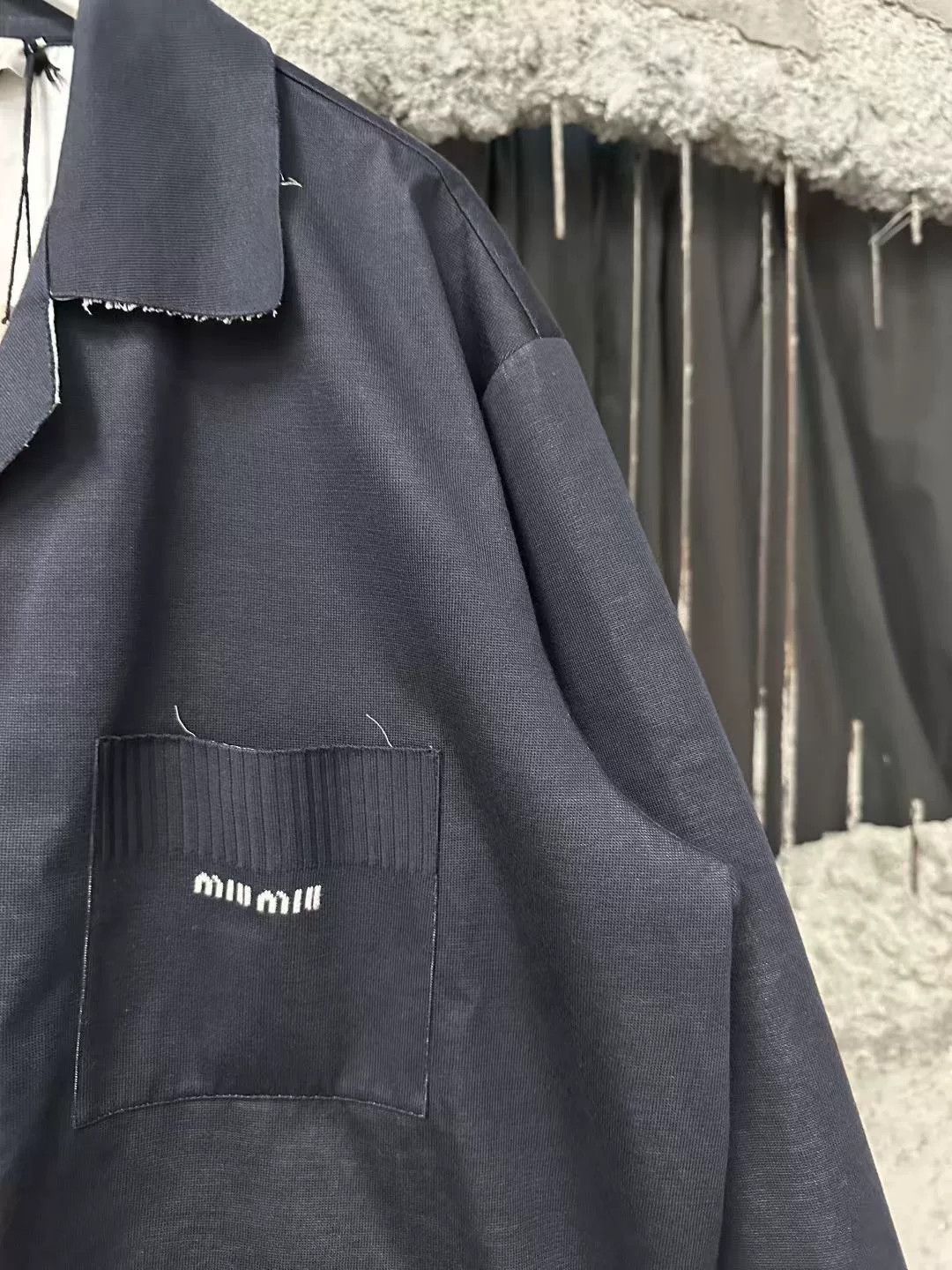 Miu Miu miu miu navy knit jacket Size M / US 6-8 / IT 42-44 - 5 Thumbnail