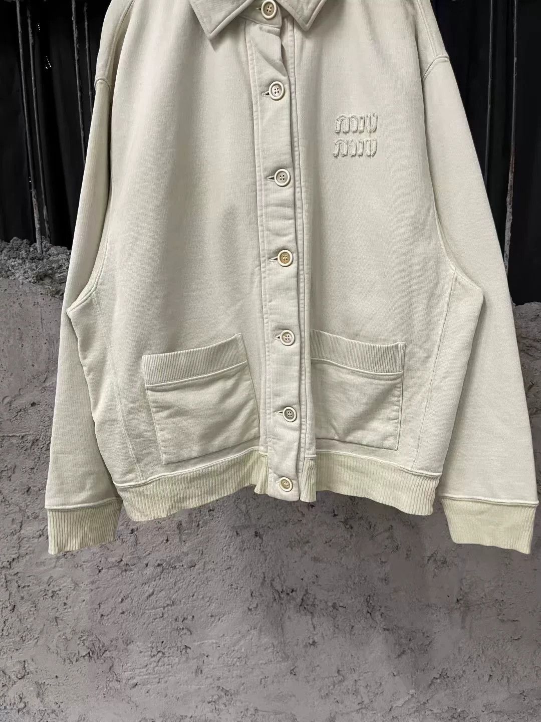 Miu Miu Miu Miu Vintage Off-White Cardigan Size S / US 4 / IT 40 - 9 Thumbnail