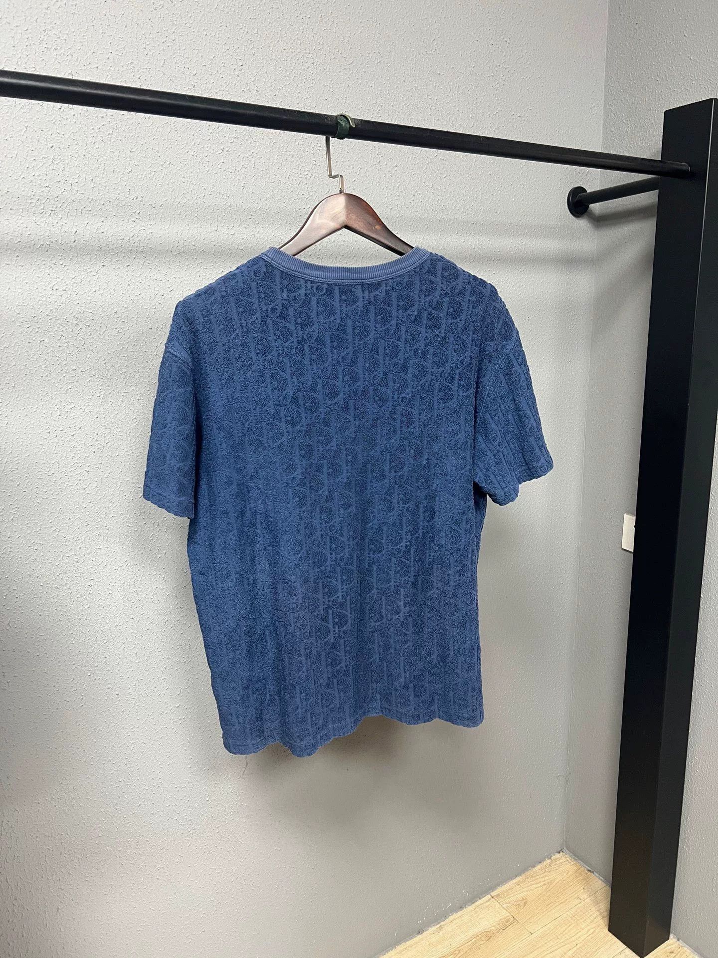 Dior dior blue all-over print short sleeve shirt Size US L / EU 52-54 / 3 - 2 Thumbnail