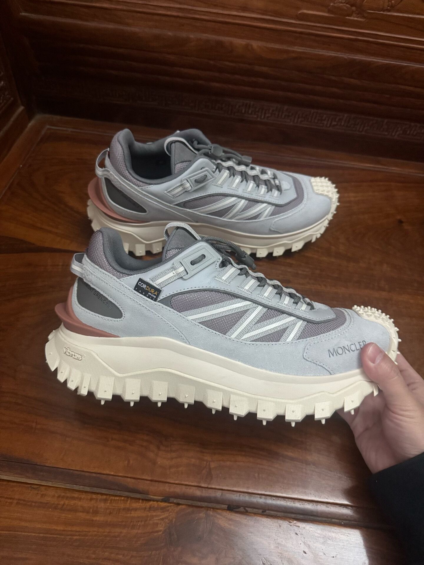 Moncler Moncler Trailgrip Sneakers in New Condition Size US 7.5 / EU 40-41 - 4 Thumbnail