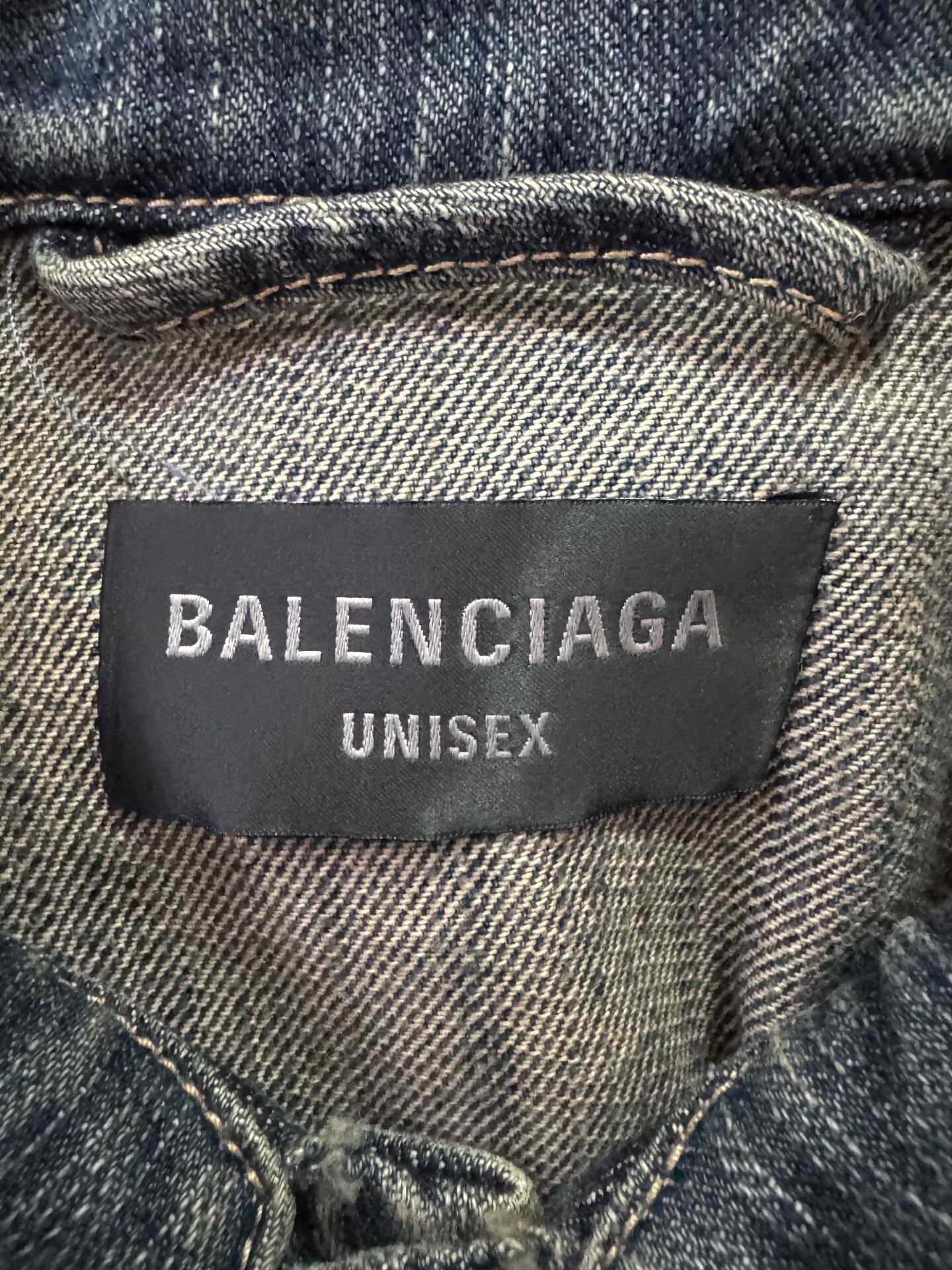 Balenciaga balenciaga bitcoin denim jacket with dual arms Size US XS / EU 42 / 0 - 3 Thumbnail