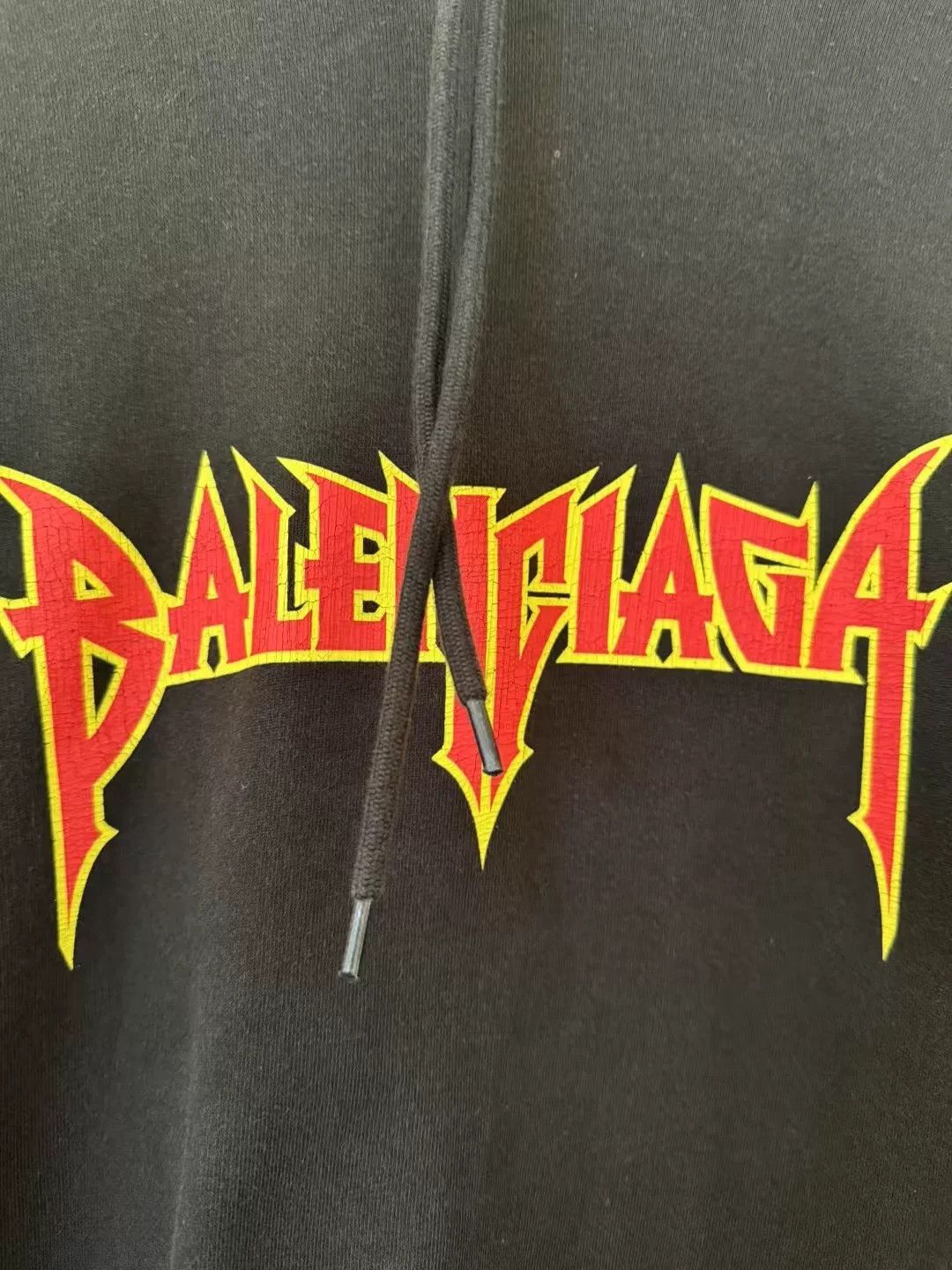 Balenciaga balenciaga flame logo black hoodie Size US S / EU 44-46 / 1 - 2 Thumbnail